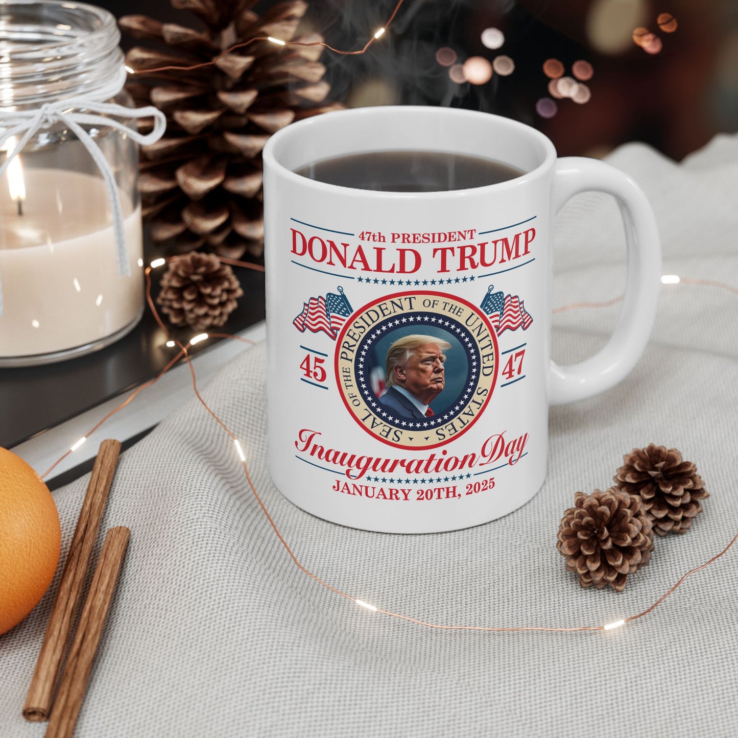 Inauguration Day Ceramic Mug .