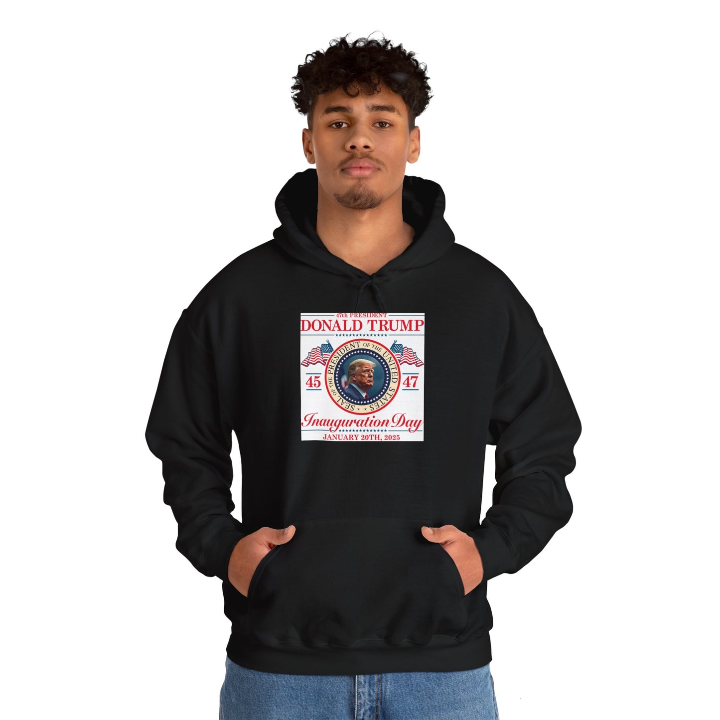 Inauguration Day Hoodie - Donald Trump Commemorative Sweatshirt