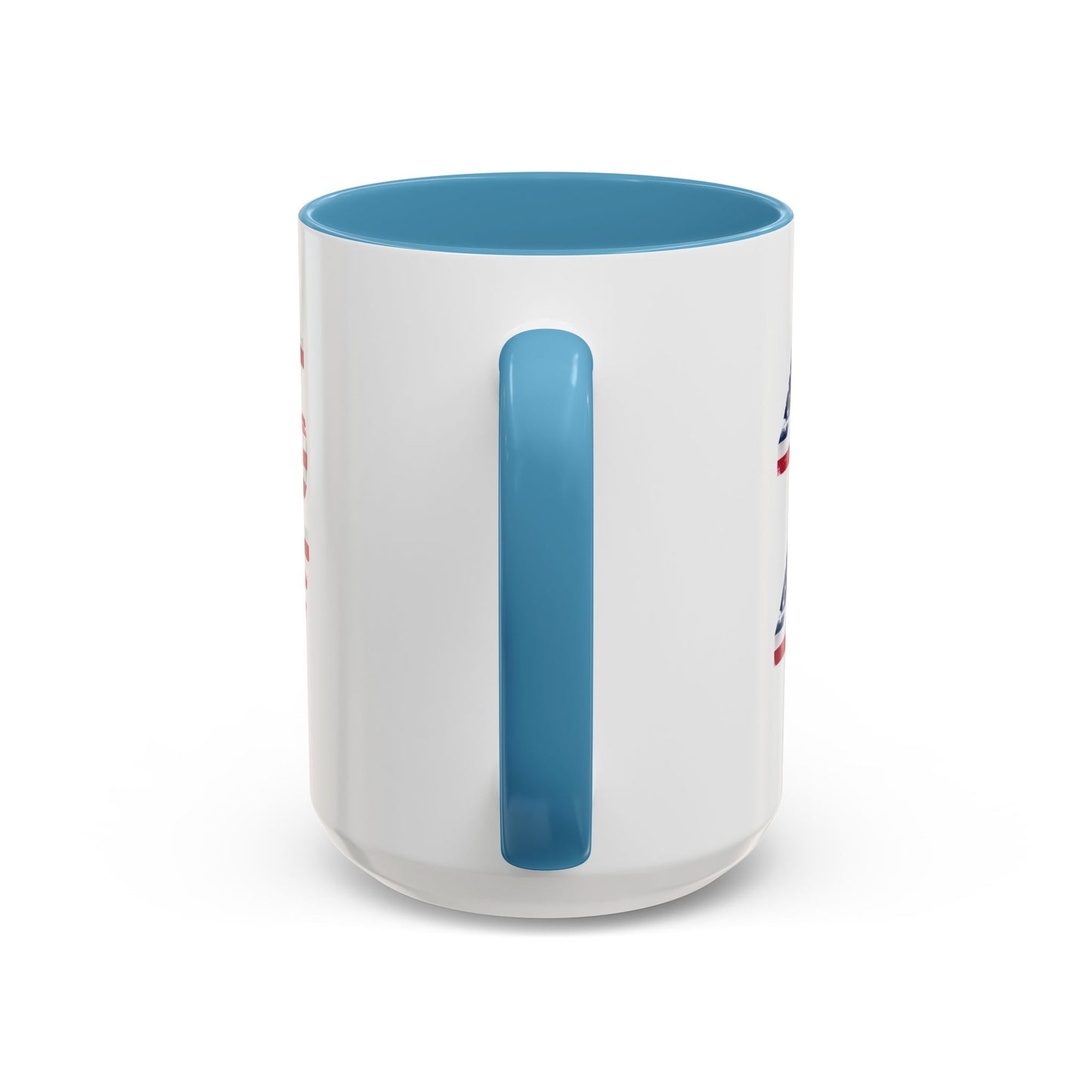 Patriotic Accent Coffee Mug - 4th of July, Memorial Day