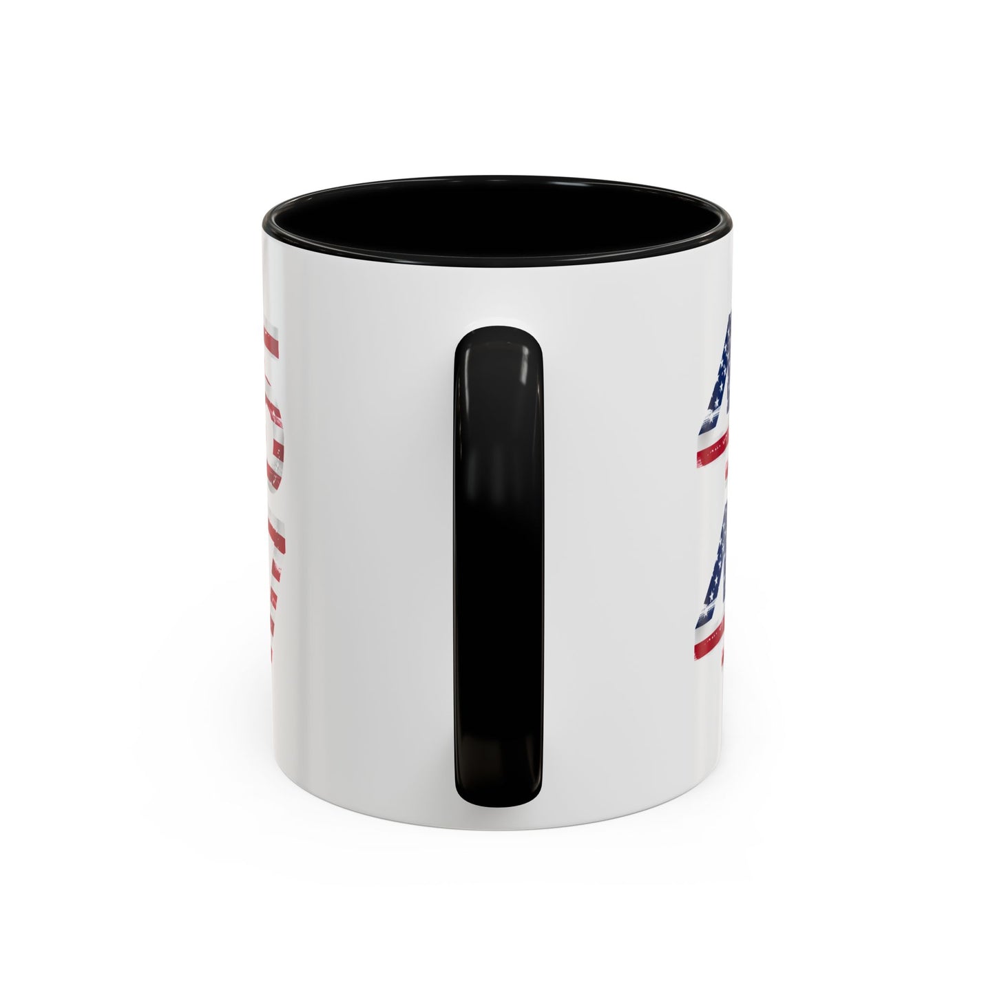 Patriotic Accent Coffee Mug - 4th of July, Memorial Day