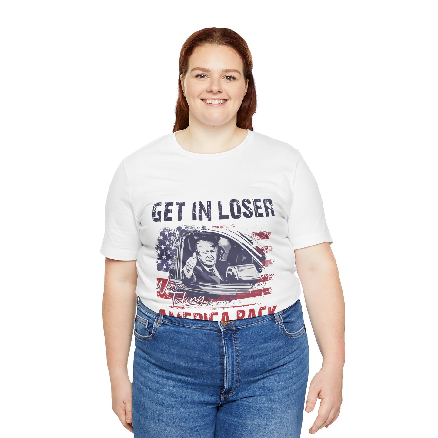 Get in Loser Unisex Jersey Tee - Taking America Back