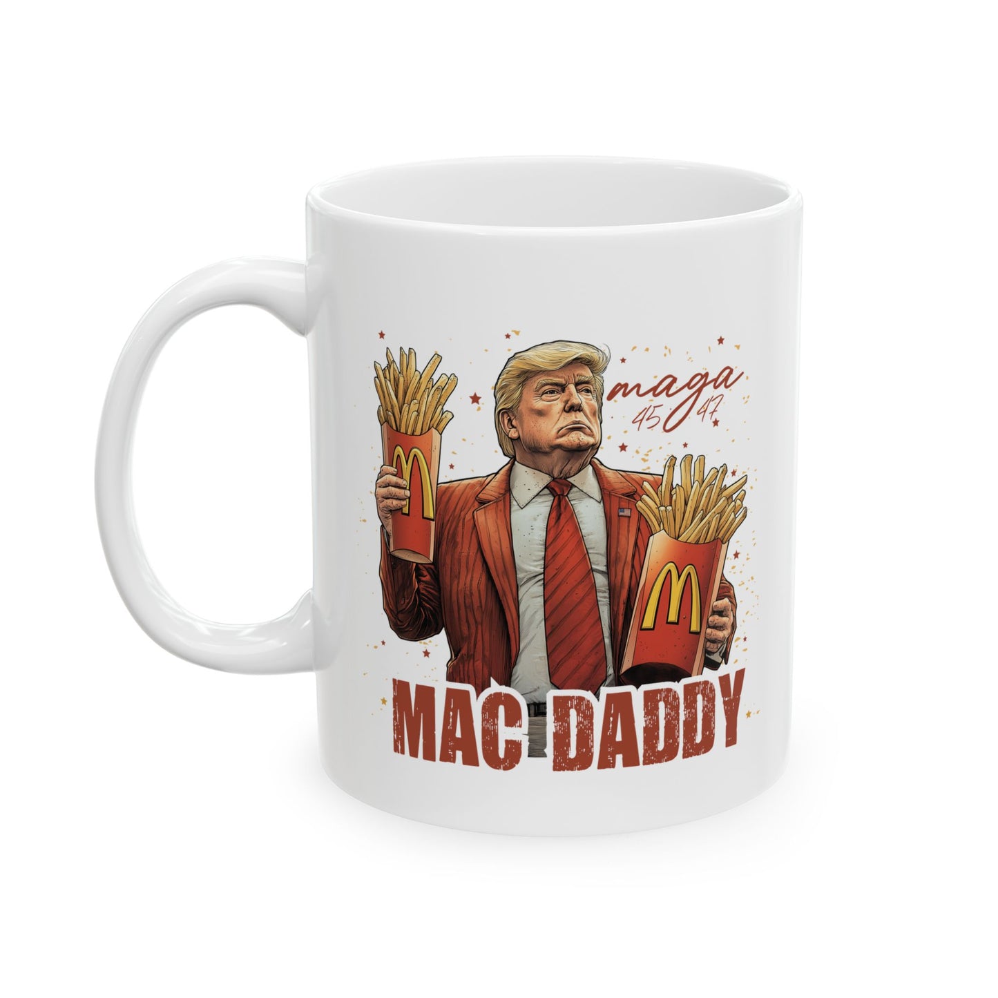 McDonald's Fries Ceramic Mug - Perfect Gift for Food Lovers