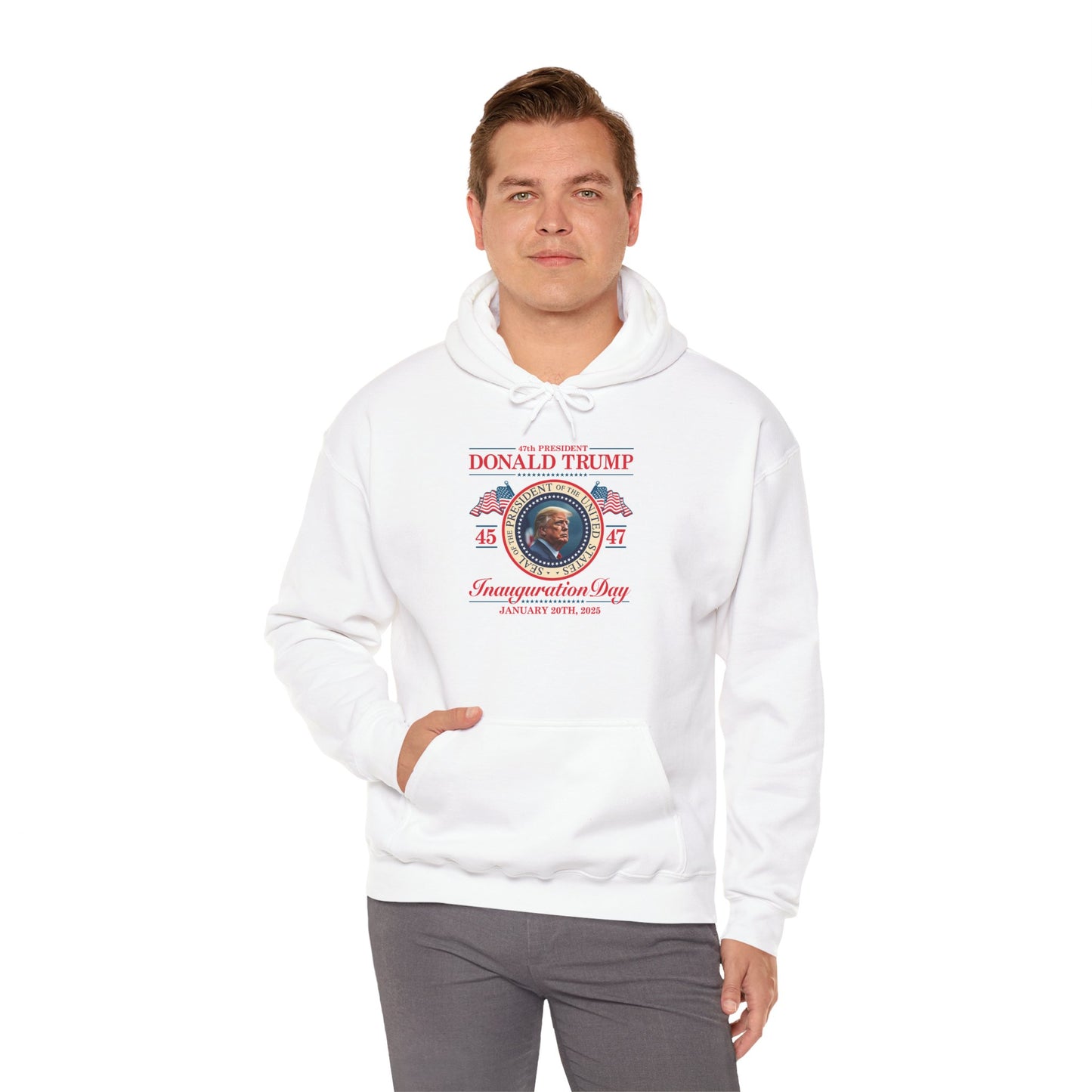 Inauguration Day Hoodie - Donald Trump Commemorative Sweatshirt