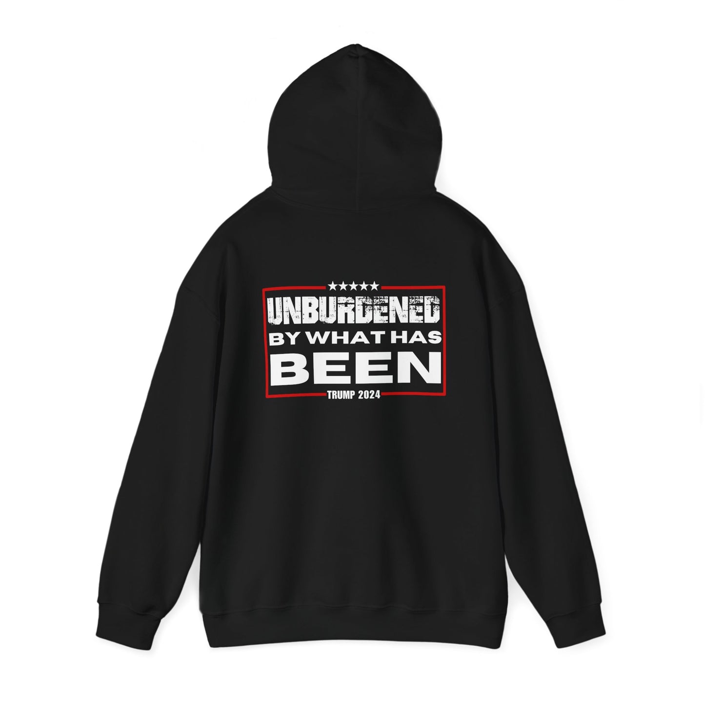 Unisex Heavy Blend™ Hoodie - 'Unburdened by What Has Been' - 2024 Statement Sweatshirt