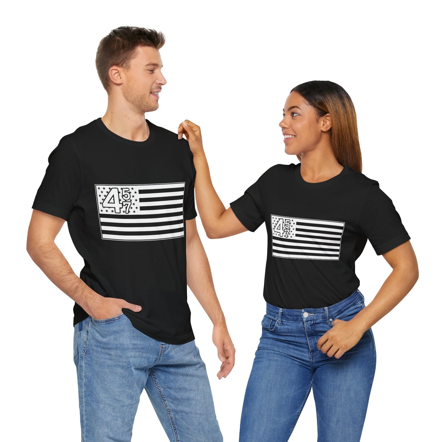 42 47 American Flag | Unisex T-Shirt