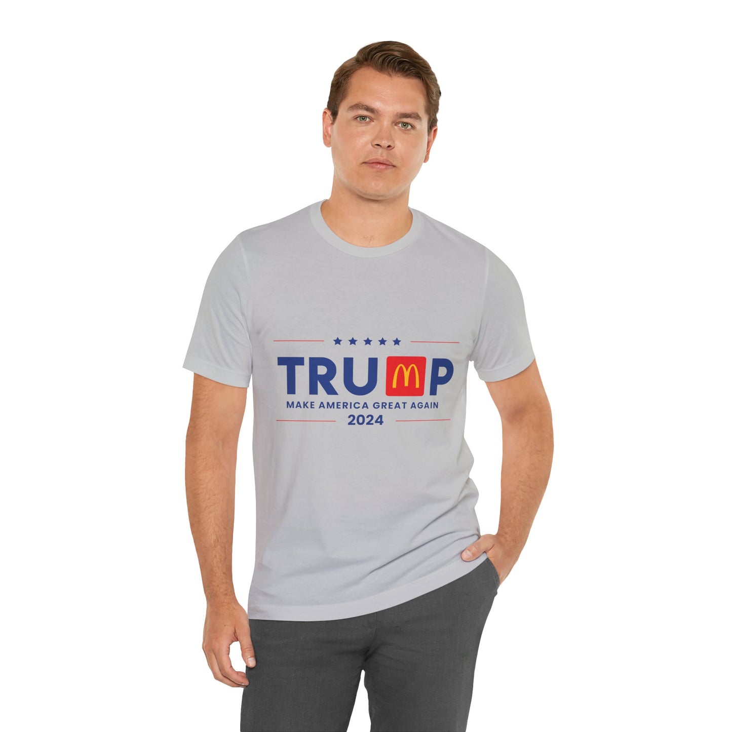 Unisex Jersey Short Sleeve Tee - 'Make America Great Again 2024' Design