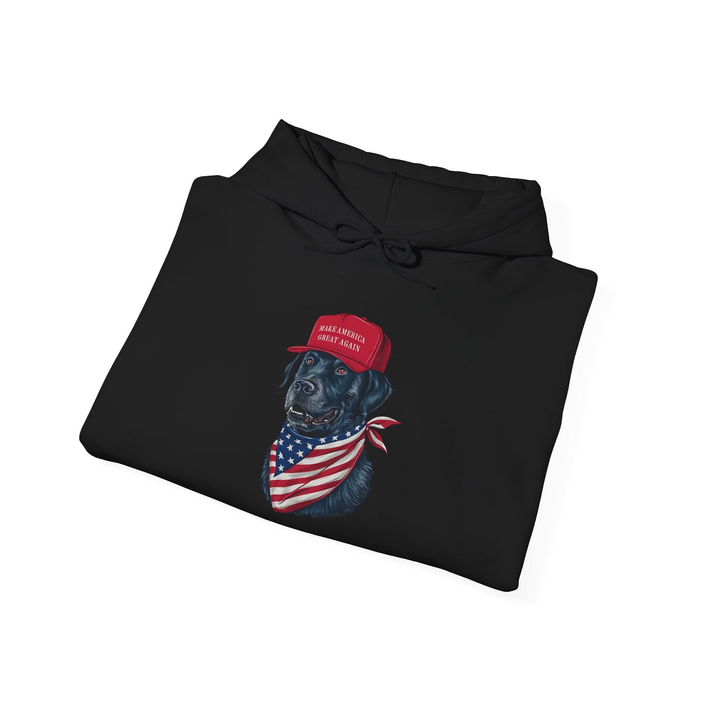 Patriotic Dog Hoodie - Unisex Heavy Blend™ Sweatshirt