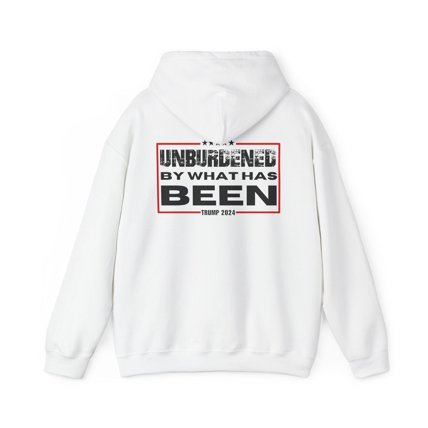 Unisex Heavy Blend™ Hoodie - 'Unburdened by What Has Been' - 2024 Statement Sweatshirt