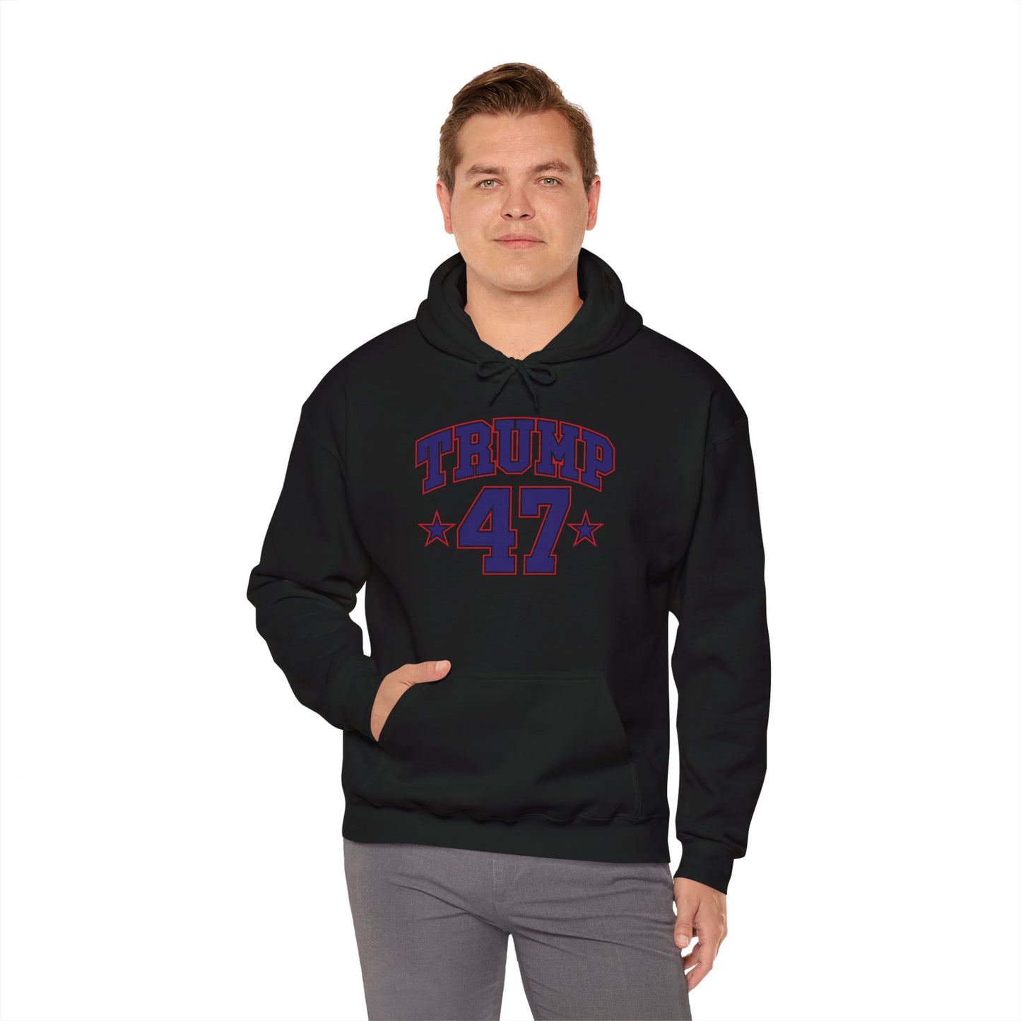 Unisex Heavy Blend™ Hoodie - Trump 47 Sweatshirt for Election Supporters