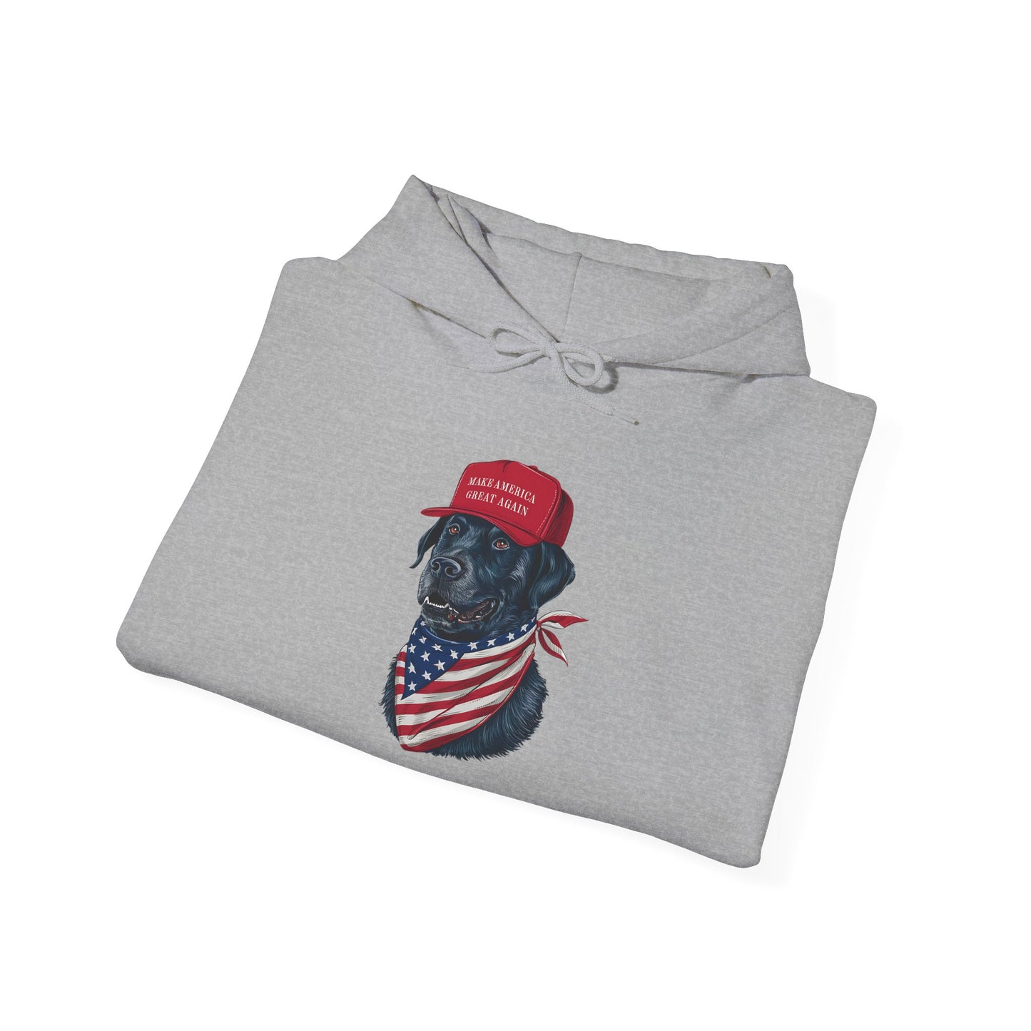 Patriotic Dog Hoodie - Unisex Heavy Blend™ Sweatshirt