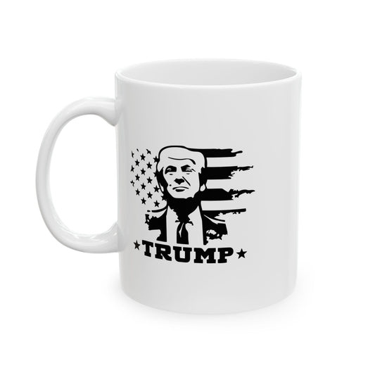 Bold Trump Ceramic Mug  | Perfect Gift for Supporters