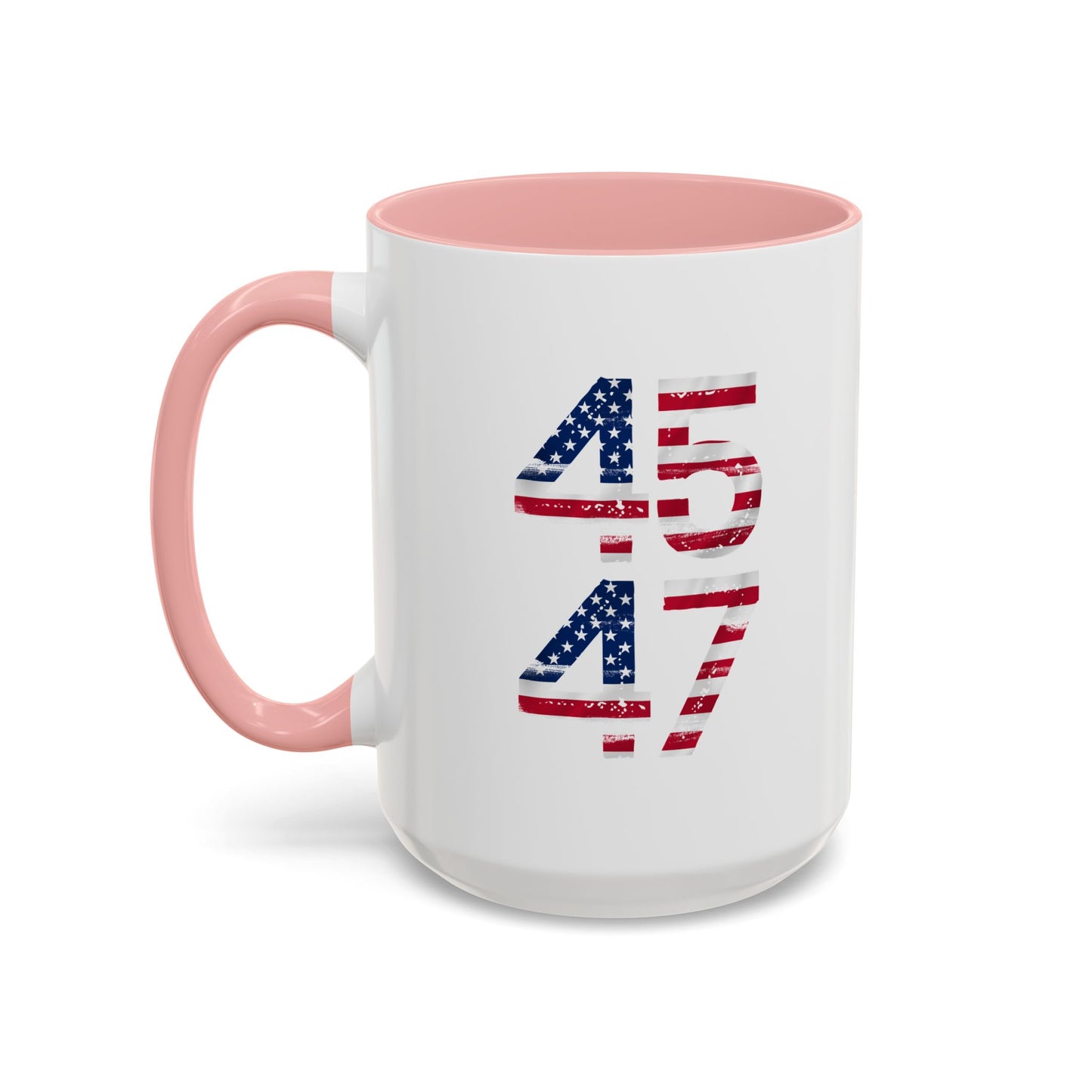 Patriotic Accent Coffee Mug - 4th of July, Memorial Day