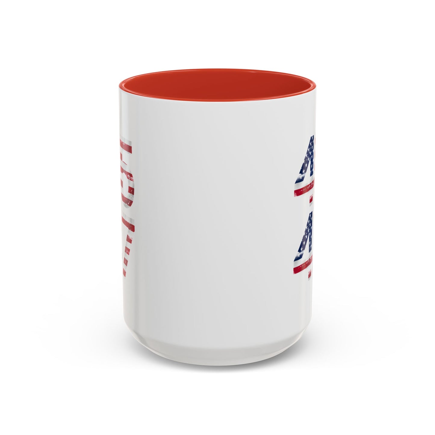 Patriotic Accent Coffee Mug - 4th of July, Memorial Day