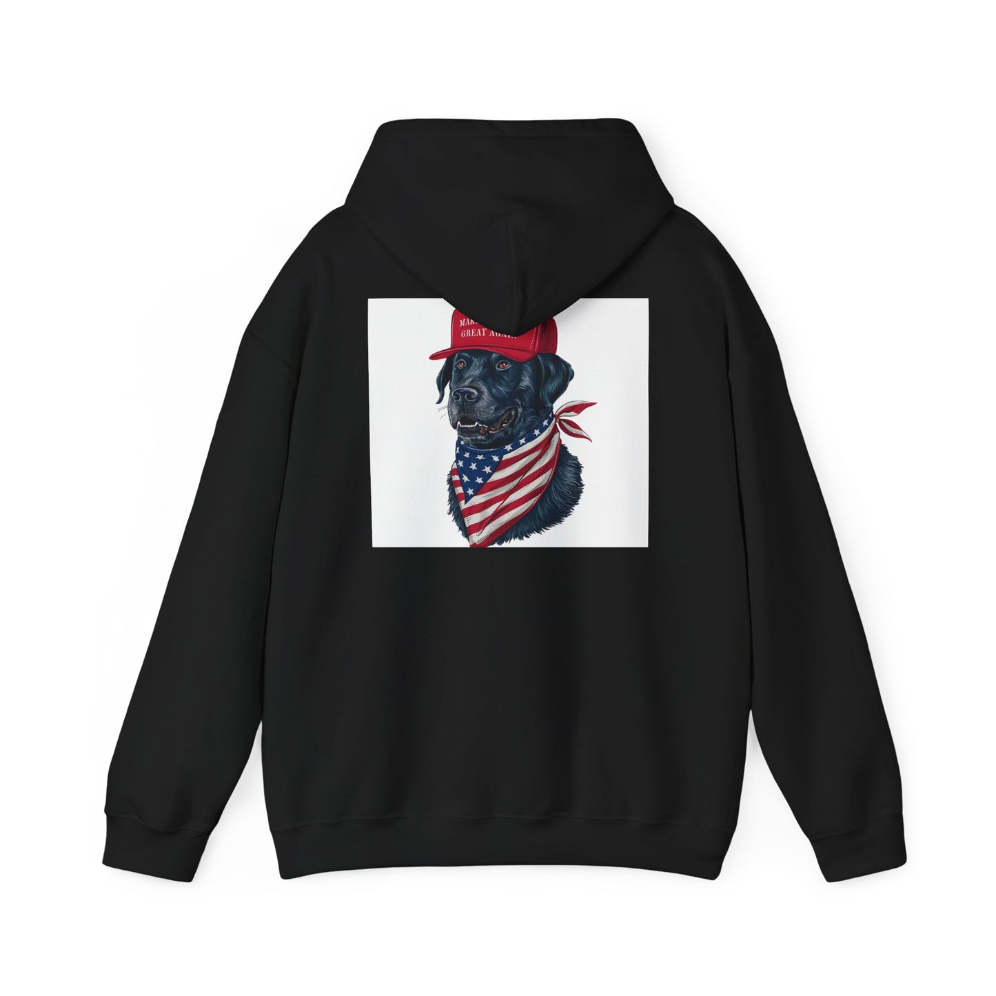 Patriotic Dog Hoodie - Unisex Heavy Blend™ Sweatshirt