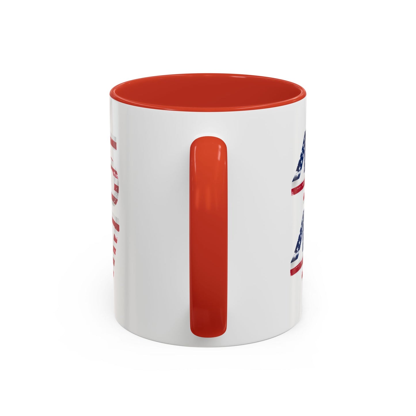 Patriotic Accent Coffee Mug - 4th of July, Memorial Day