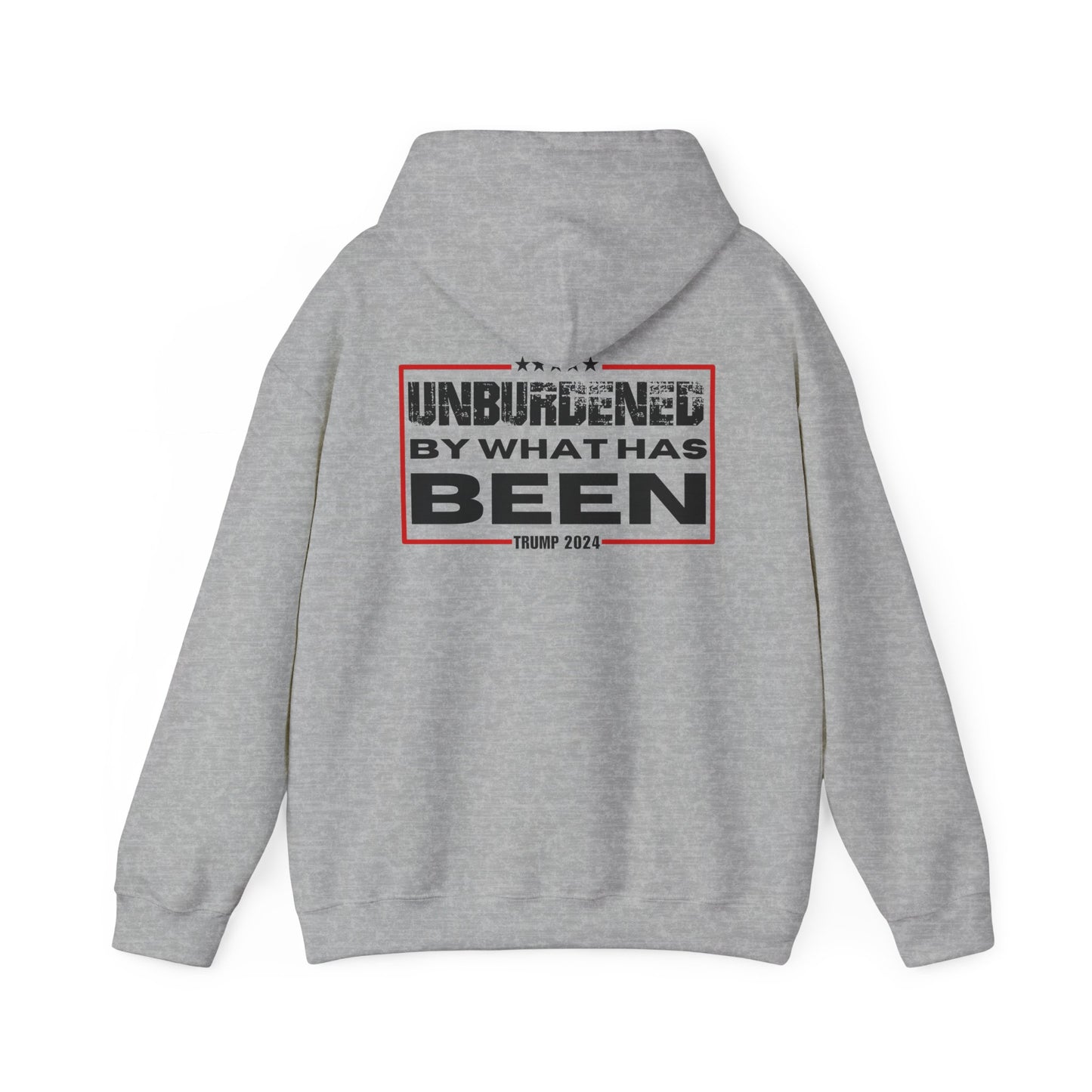 Unisex Heavy Blend™ Hoodie - 'Unburdened by What Has Been' - 2024 Statement Sweatshirt