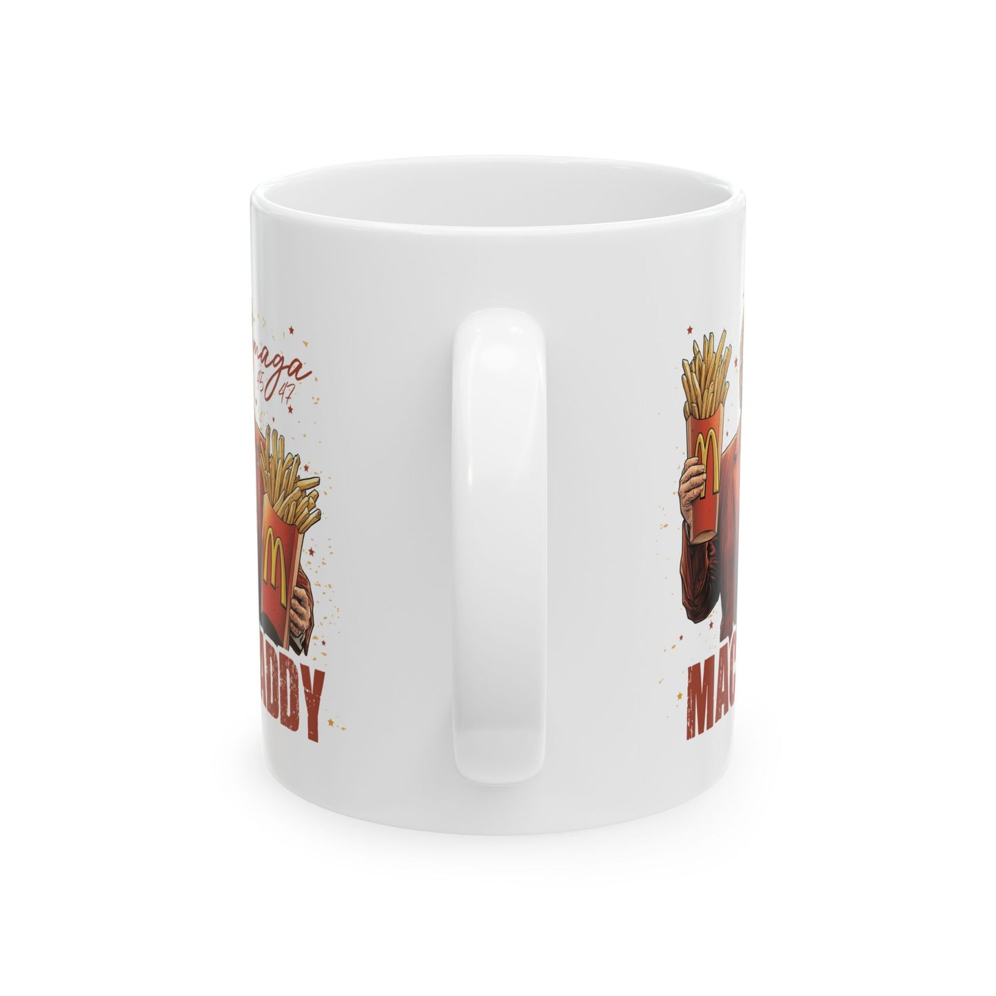 McDonald's Fries Ceramic Mug - Perfect Gift for Food Lovers