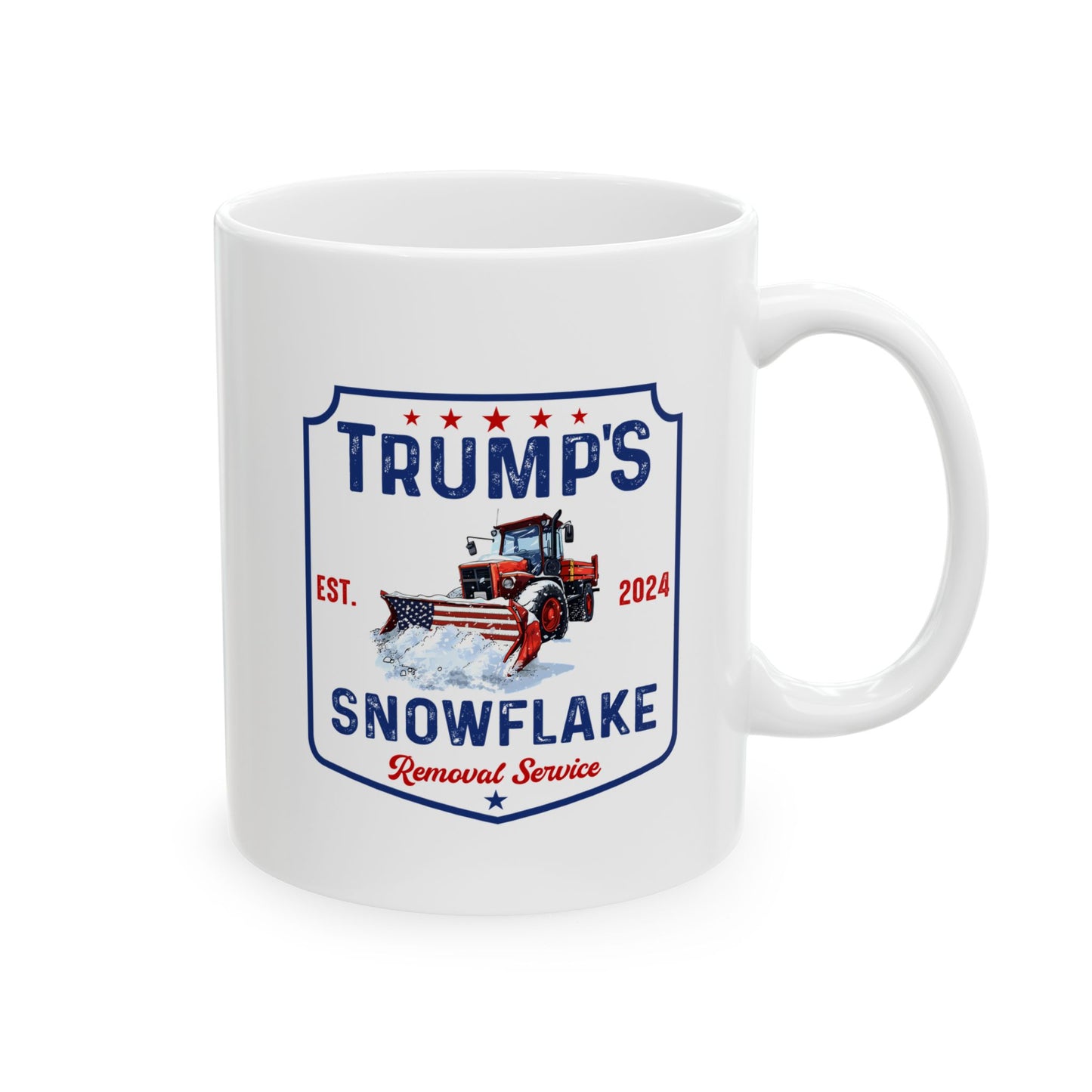 "Trump's Snowflake" Ceramic Mug - Perfect Gift for Coffee Lovers