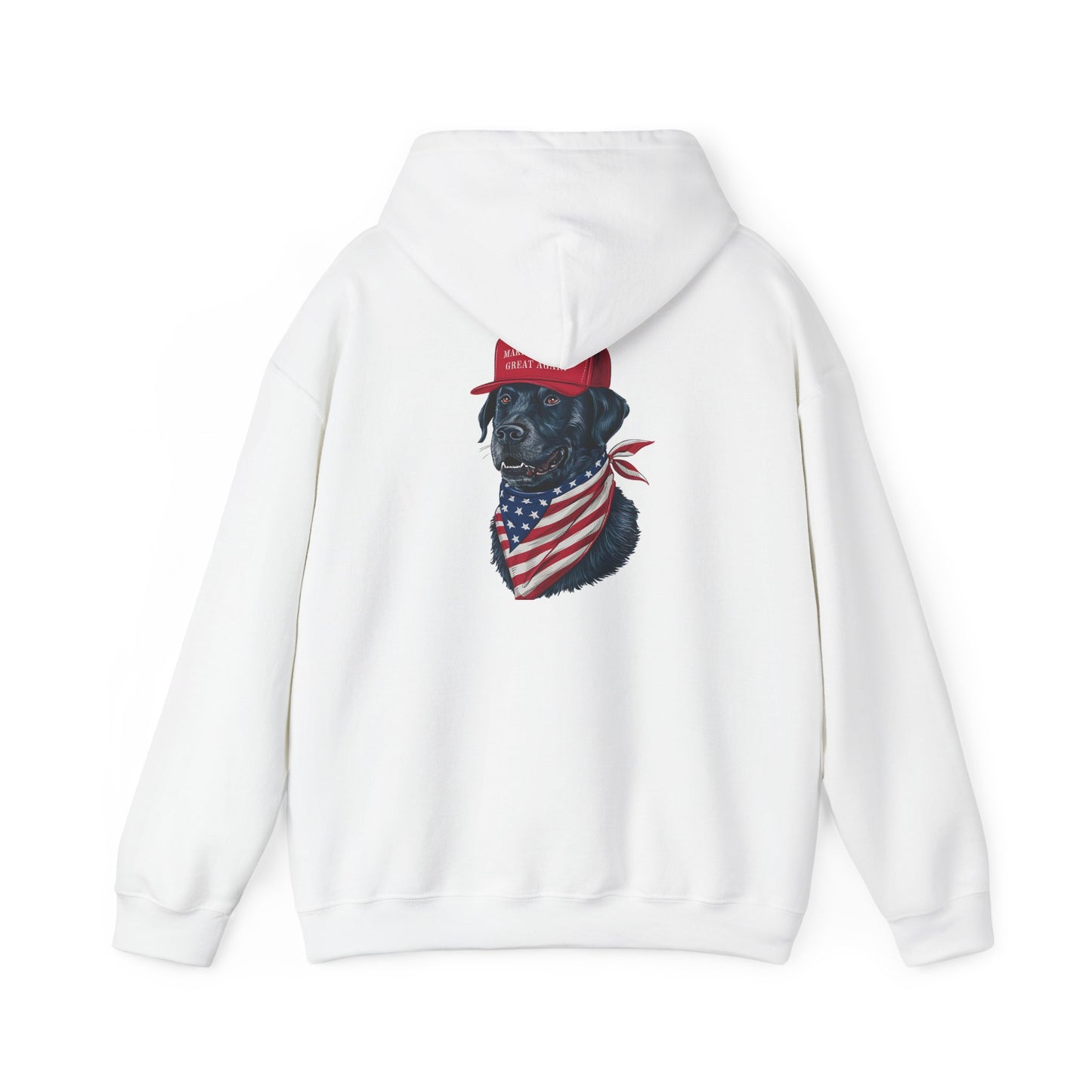 Patriotic Dog Hoodie - Unisex Heavy Blend™ Sweatshirt