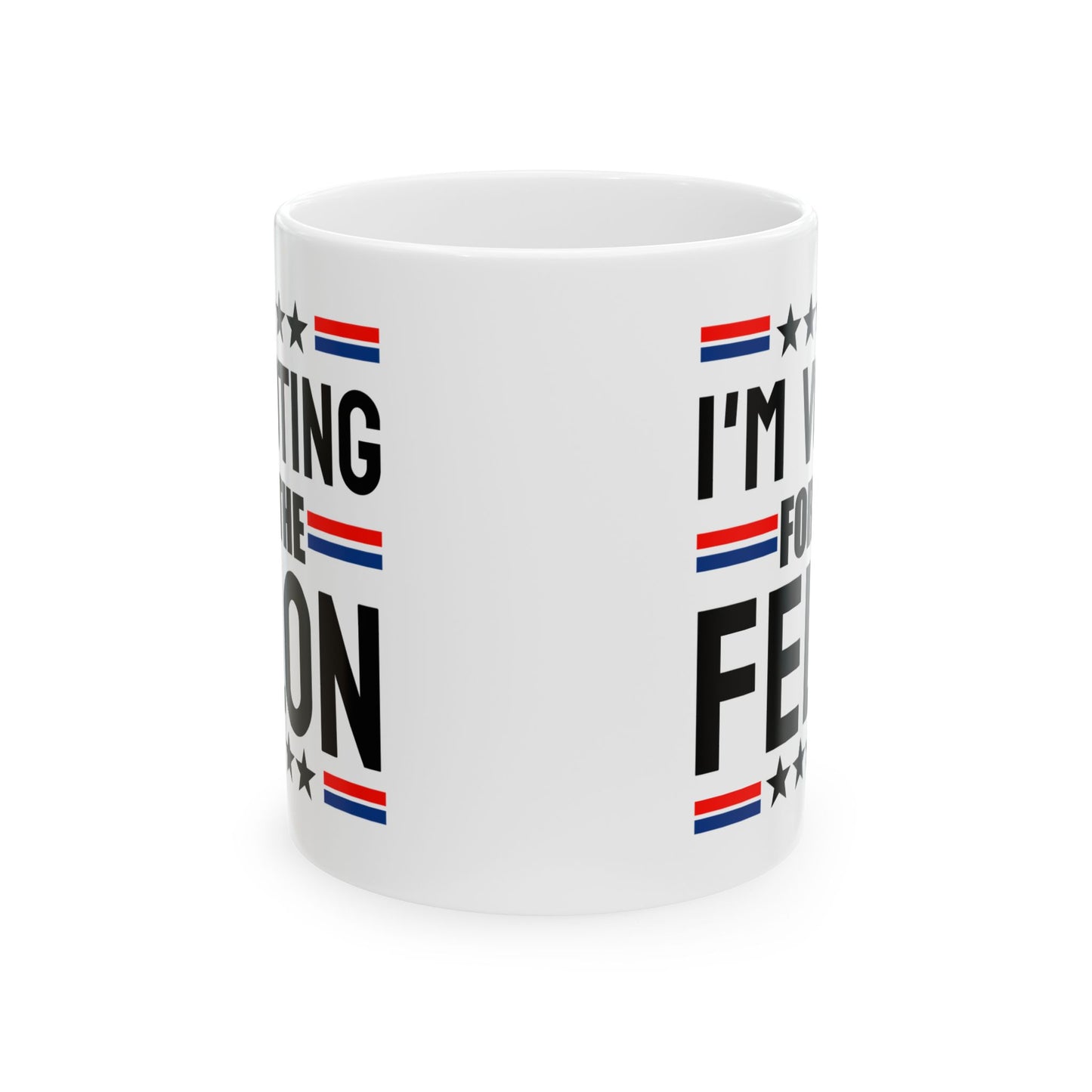 Voting Ceramic Mug - I'm Voting for the Future,