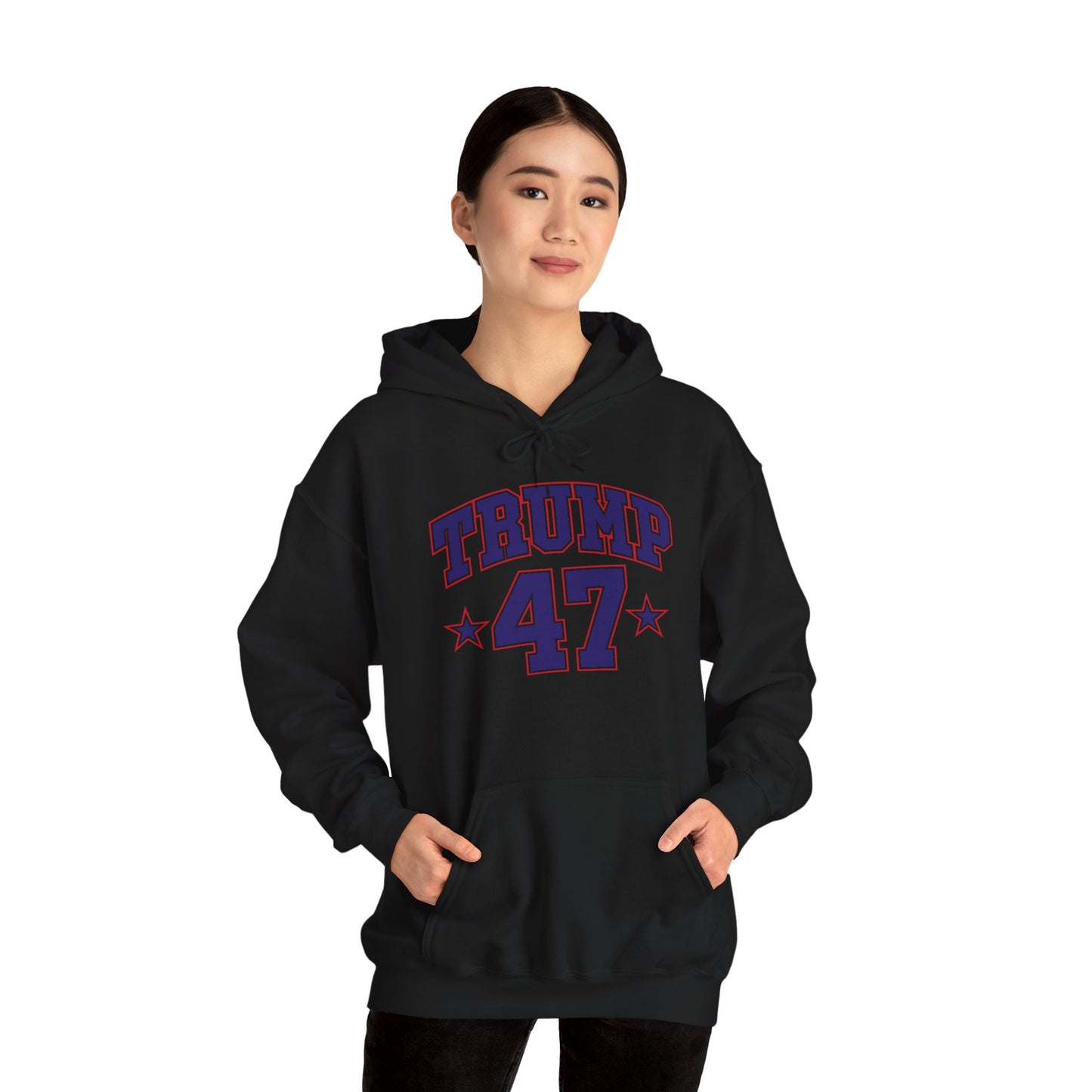 Unisex Heavy Blend™ Hoodie - Trump 47 Sweatshirt for Election Supporters