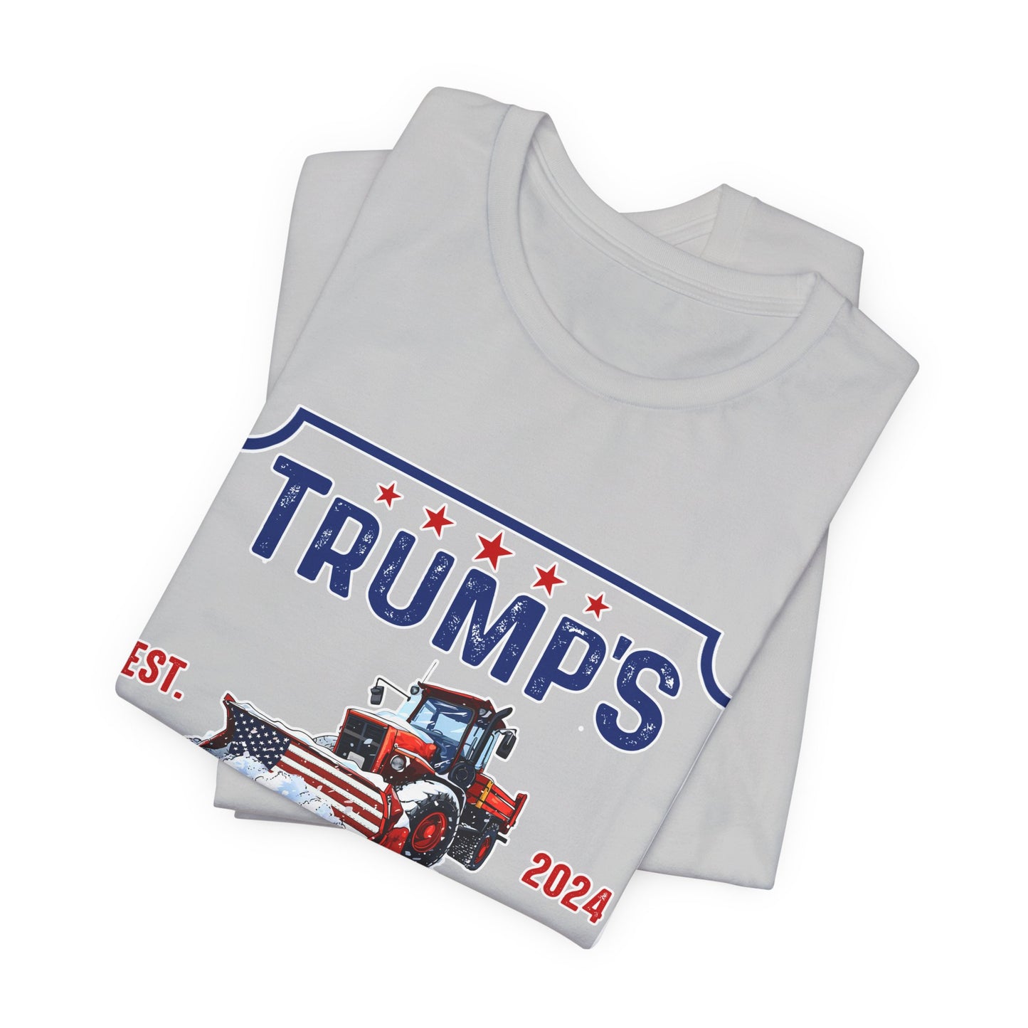 Trump's Snowflake Removal Service Tee - Unisex Short Sleeve Graphic T-Shirt