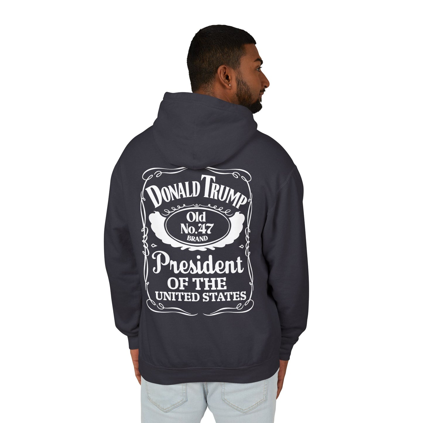 Donald Trump Vintage Unisex Lightweight Hooded Sweatshirt - Presidential Style