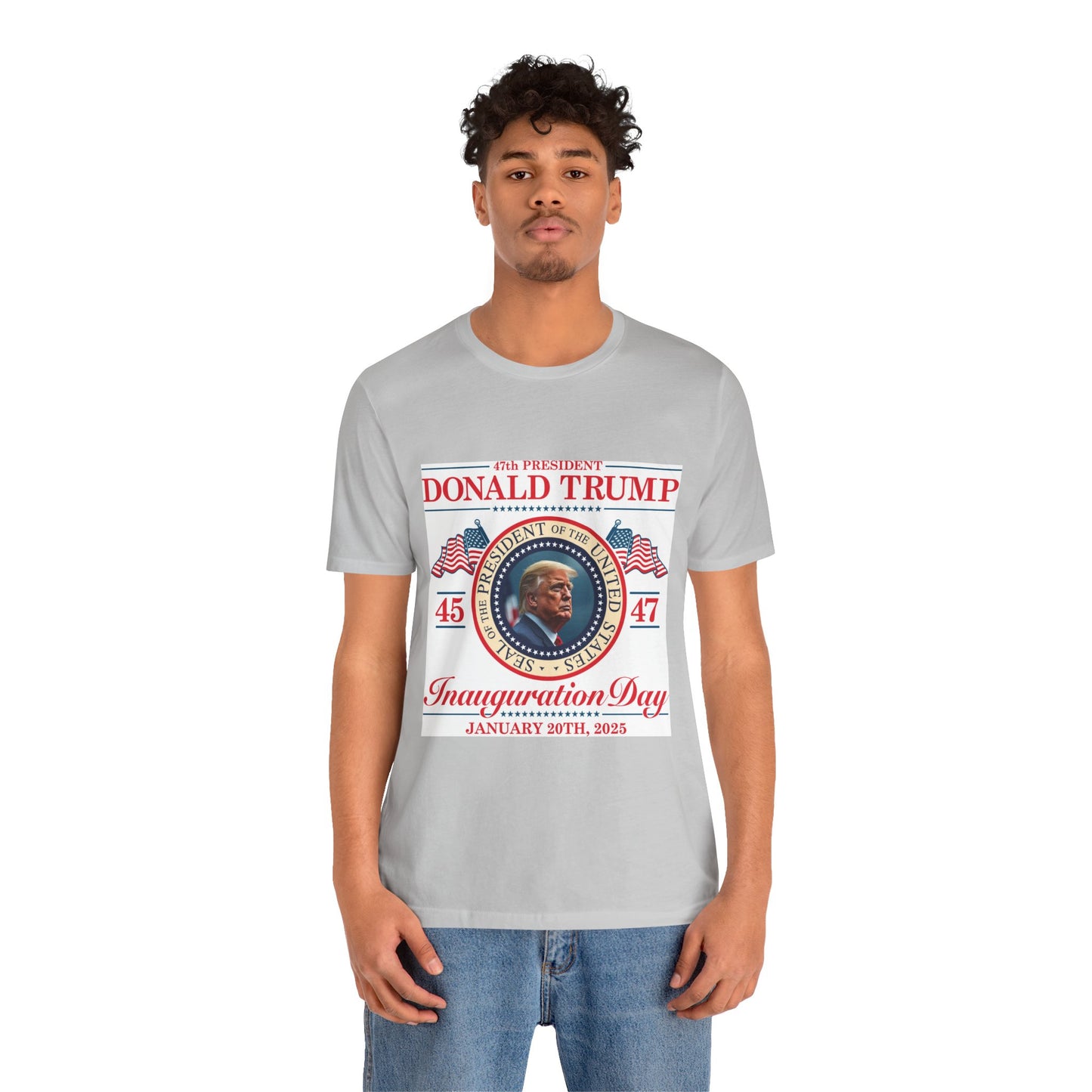 Donald Trump Inauguration Day Unisex Jersey Tee - Celebrate the 47th President