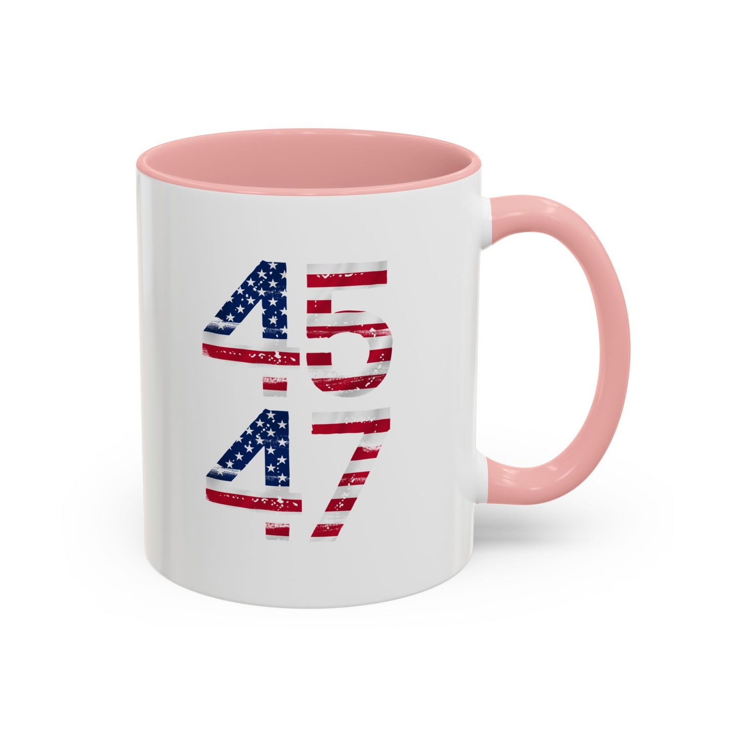 Patriotic Accent Coffee Mug - 4th of July, Memorial Day