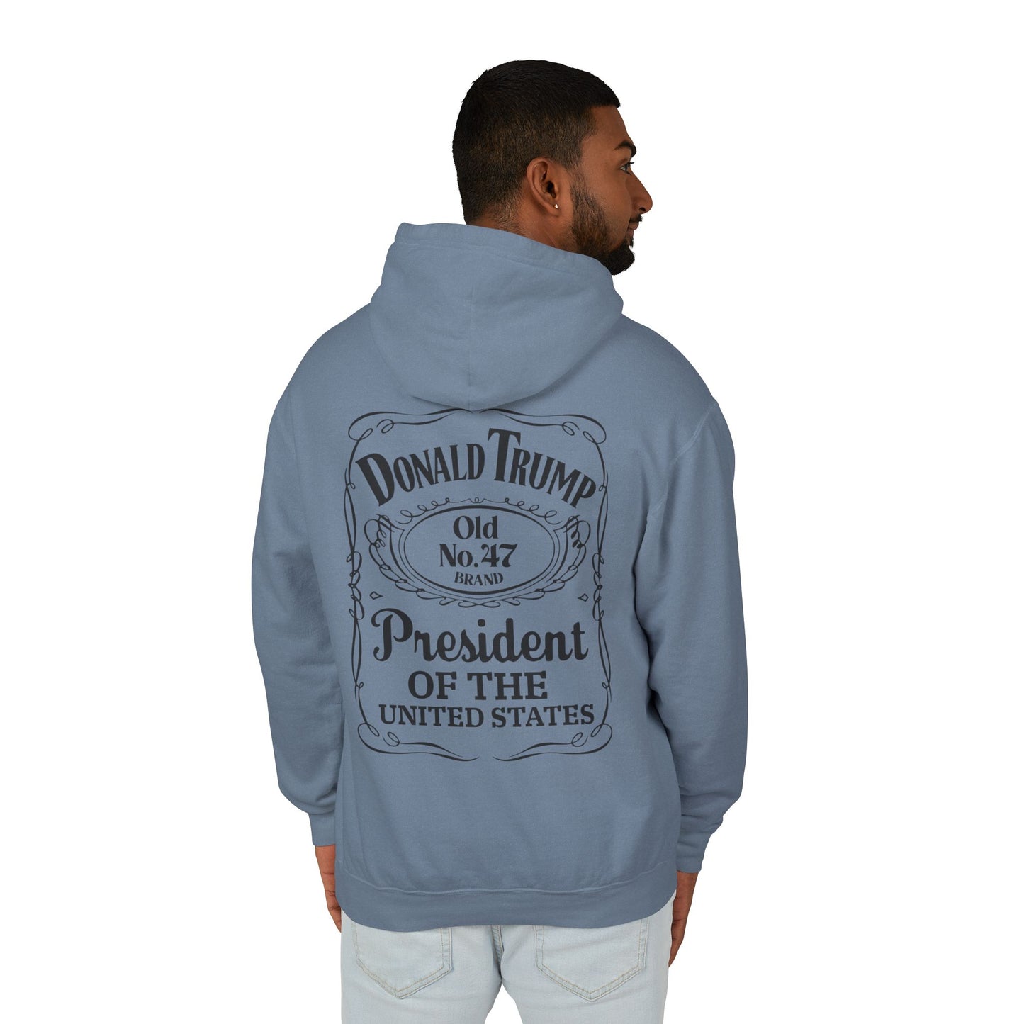 Donald Trump Vintage Unisex Lightweight Hooded Sweatshirt - Presidential Style