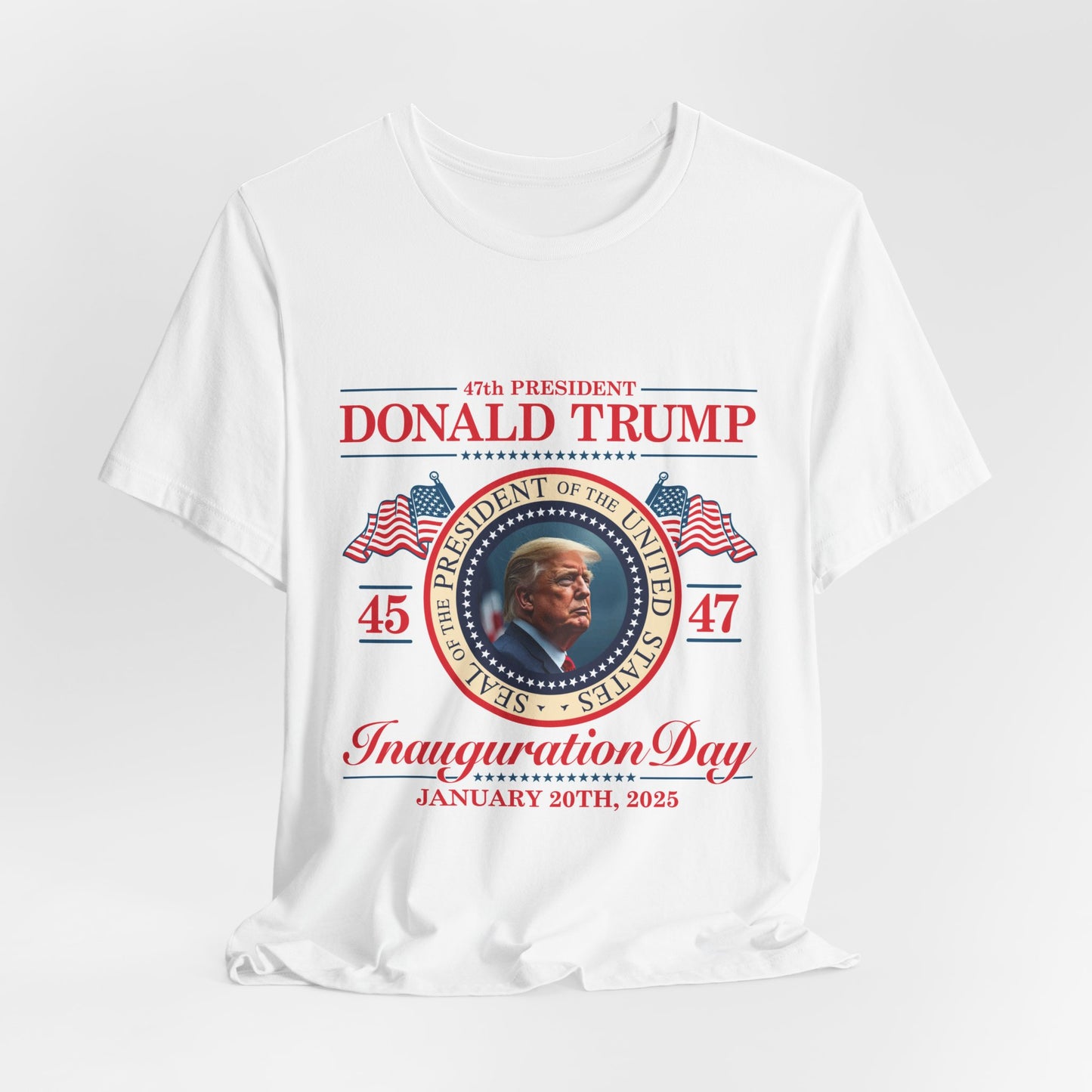 Donald Trump Inauguration Day Unisex Jersey Tee - Celebrate the 47th President