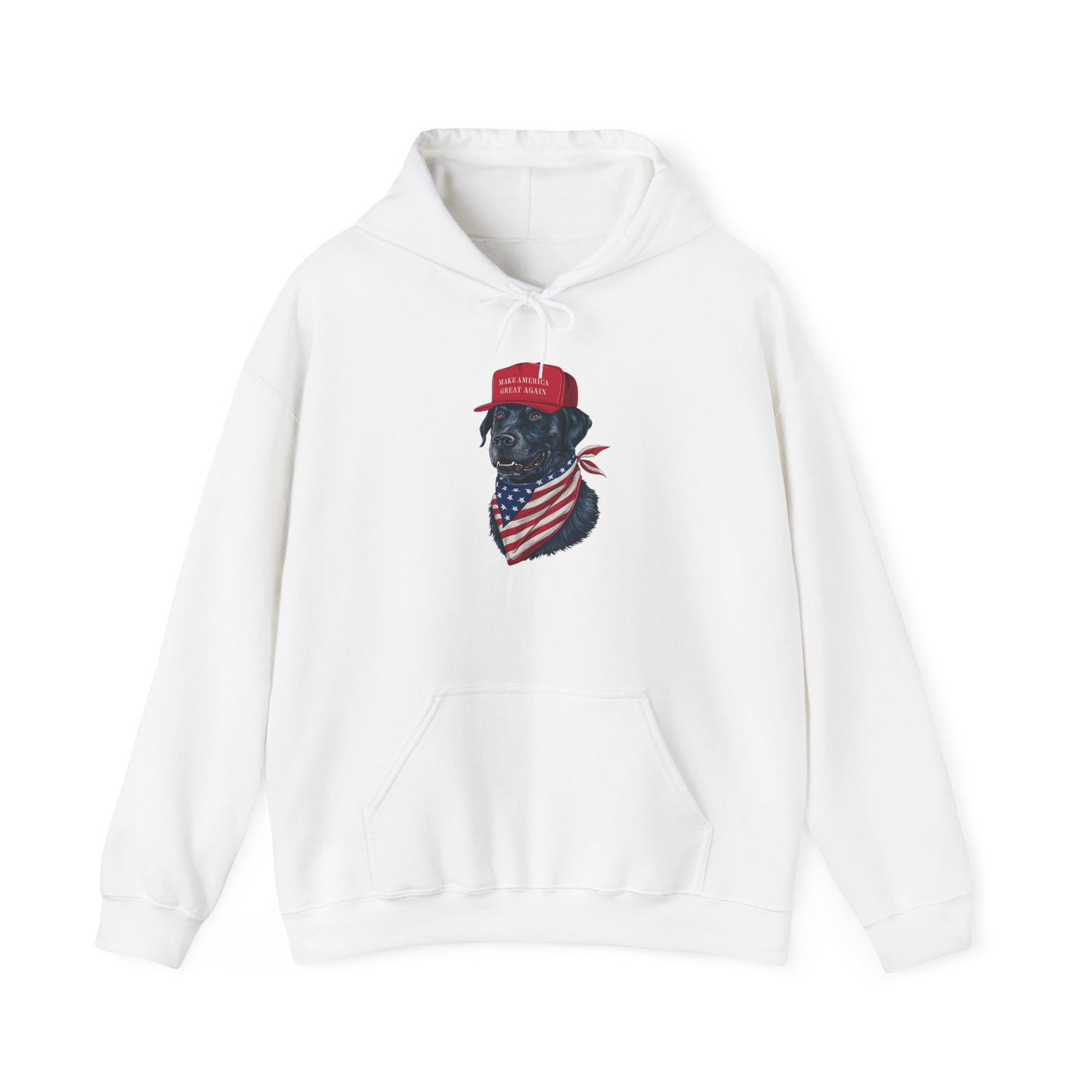 Patriotic Dog Hoodie - Unisex Heavy Blend™ Sweatshirt