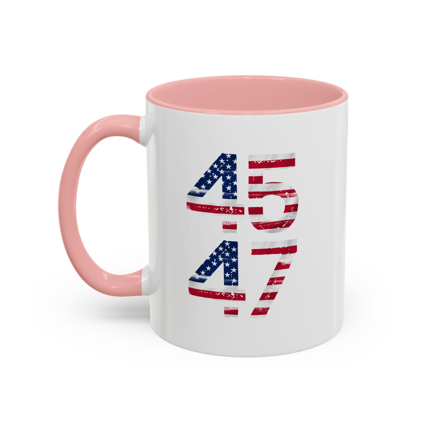 Patriotic Accent Coffee Mug - 4th of July, Memorial Day