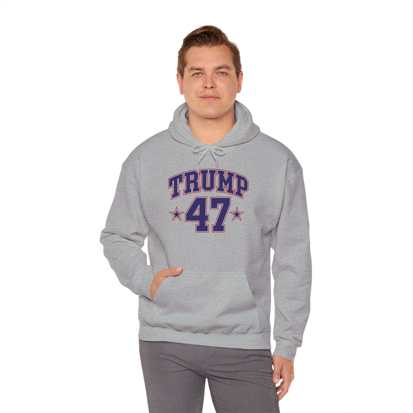 Unisex Heavy Blend™ Hoodie - Trump 47 Sweatshirt for Election Supporters