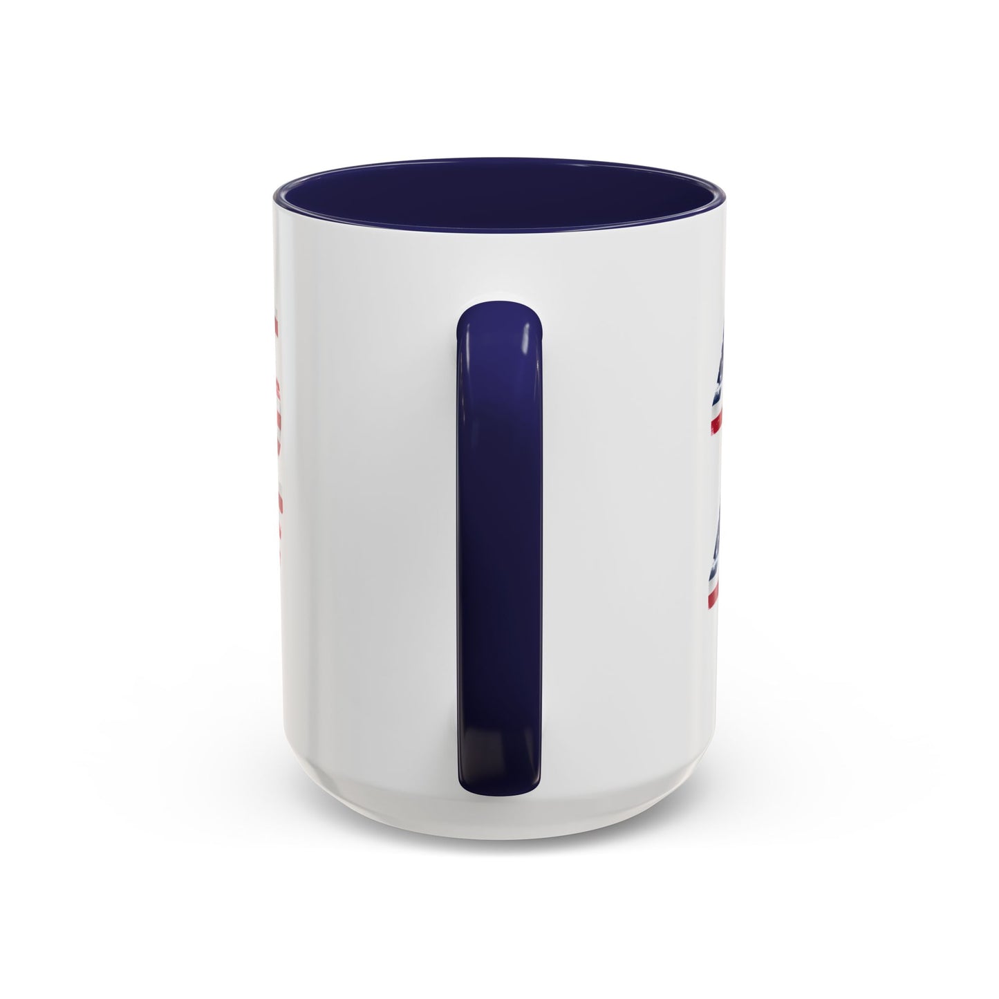 Patriotic Accent Coffee Mug - 4th of July, Memorial Day