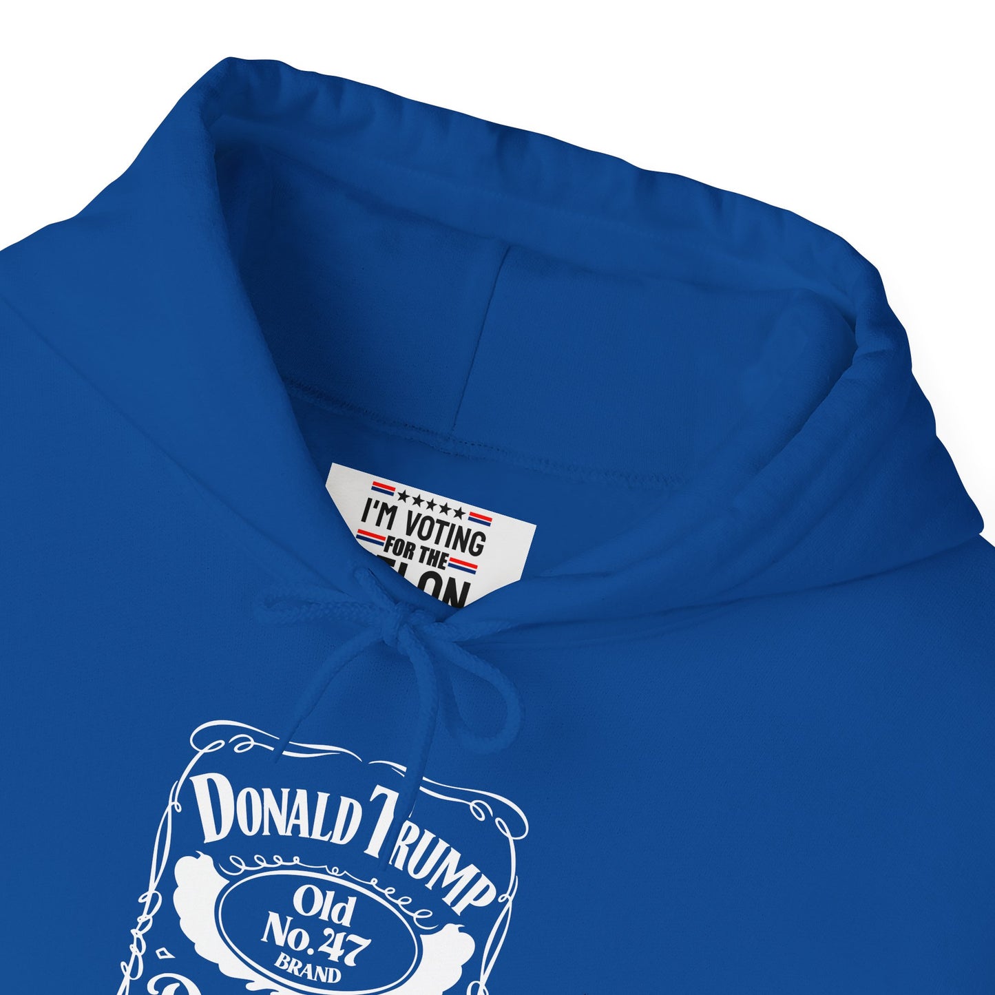 Donald Trump Vintage Hoodie - Unisex Heavy Blend Sweatshirt for Political Enthusiasts