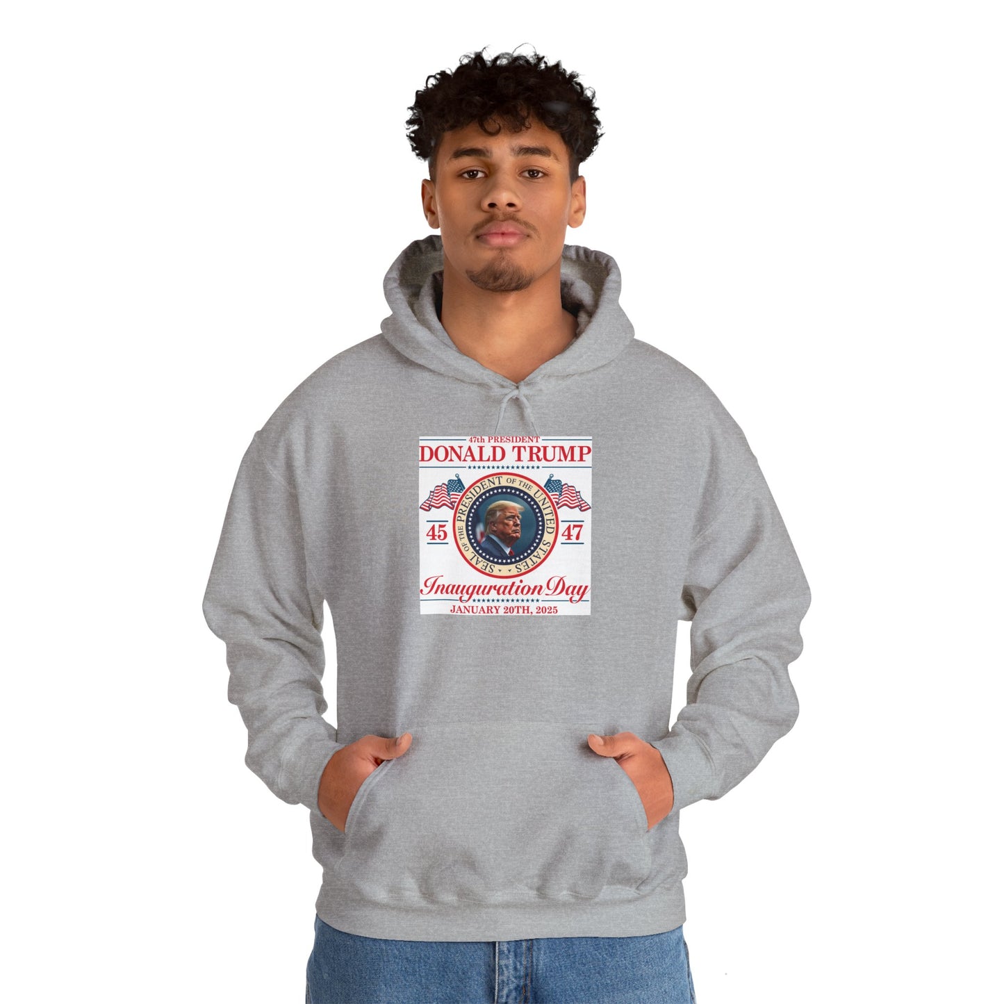 Inauguration Day Hoodie - Donald Trump Commemorative Sweatshirt