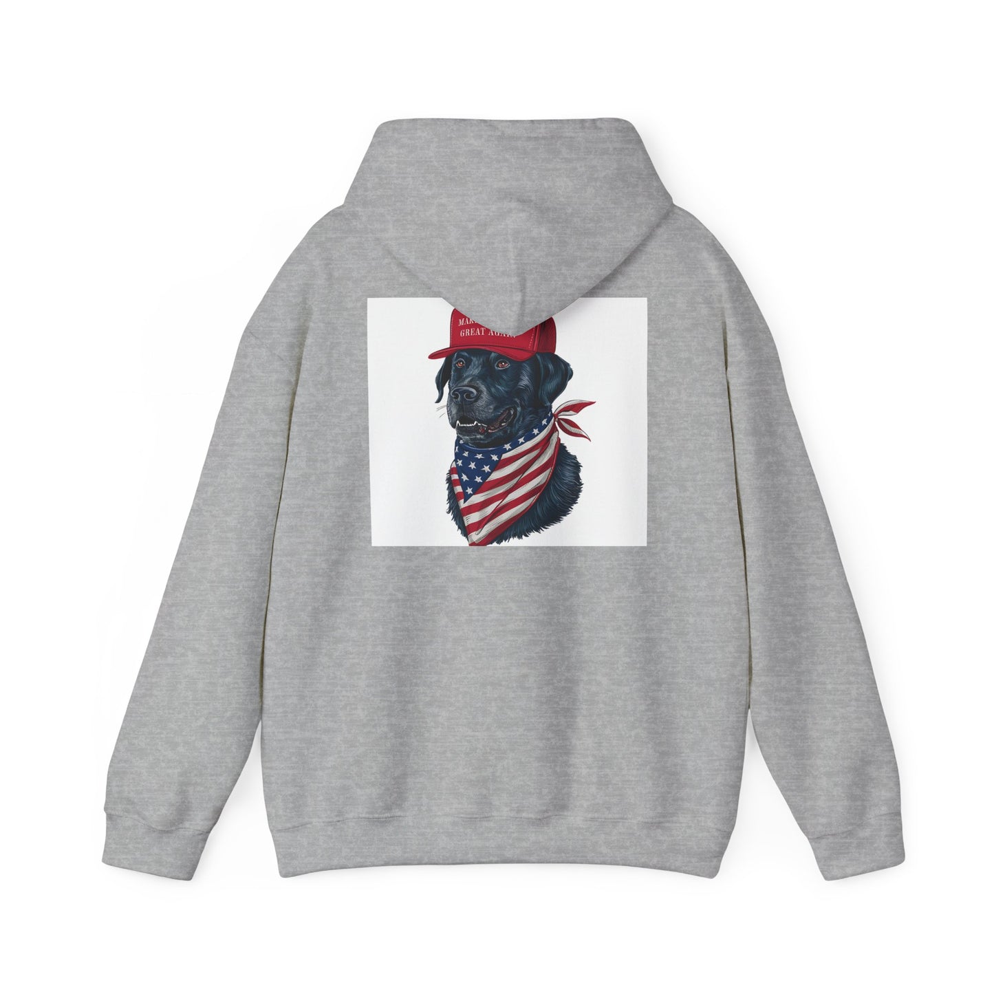 Patriotic Dog Hoodie - Unisex Heavy Blend™ Sweatshirt