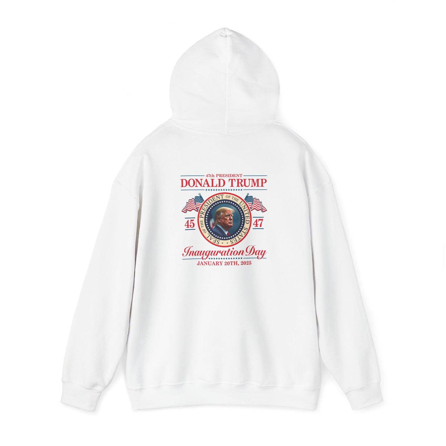 Inauguration Day Hoodie - Donald Trump Commemorative Sweatshirt