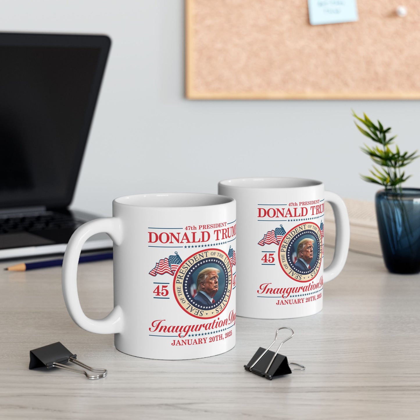 Inauguration Day Ceramic Mug .