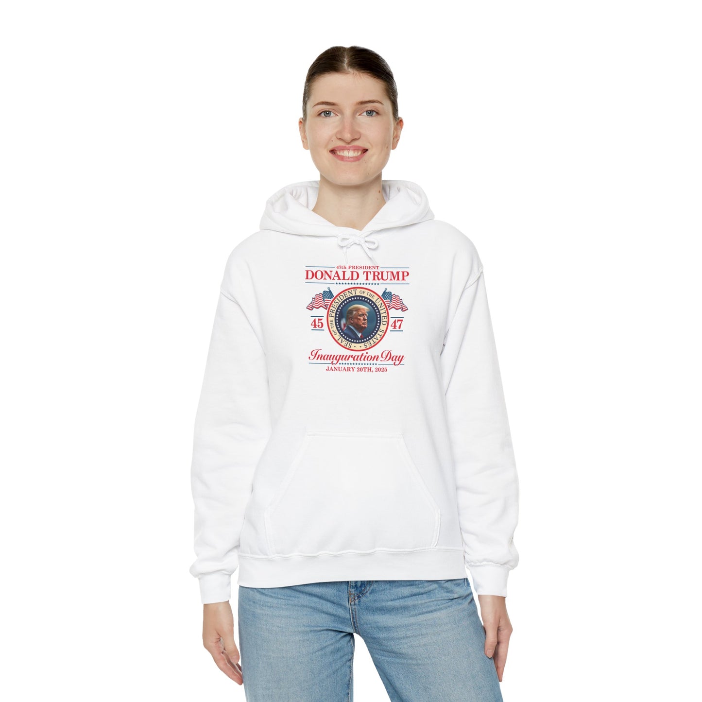 Inauguration Day Hoodie - Donald Trump Commemorative Sweatshirt