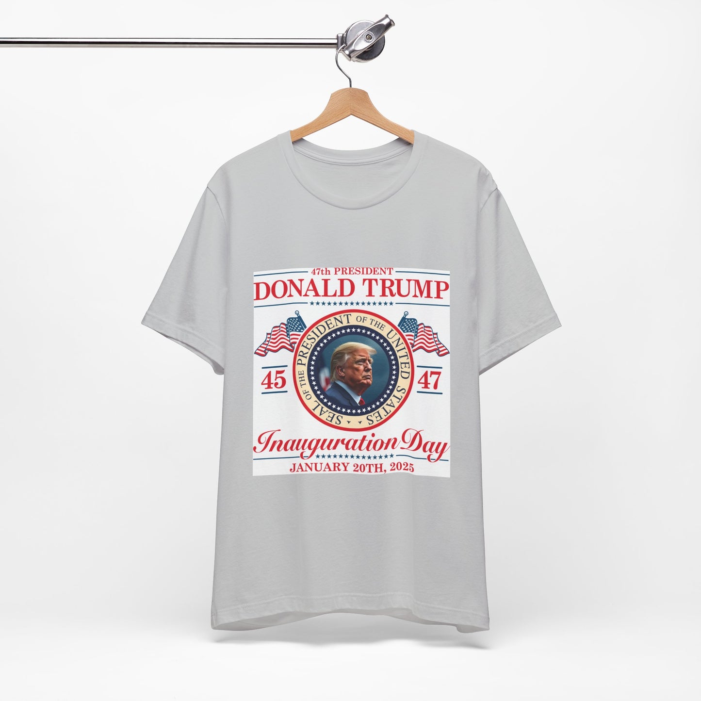 Donald Trump Inauguration Day Unisex Jersey Tee - Celebrate the 47th President