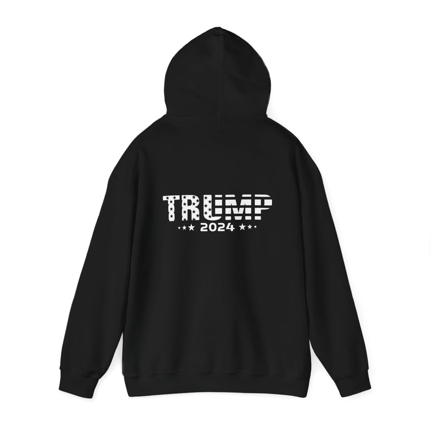 Trump 2024 Unisex Hoodie - Heavy Blend™ Sweatshirt for Political Supporters