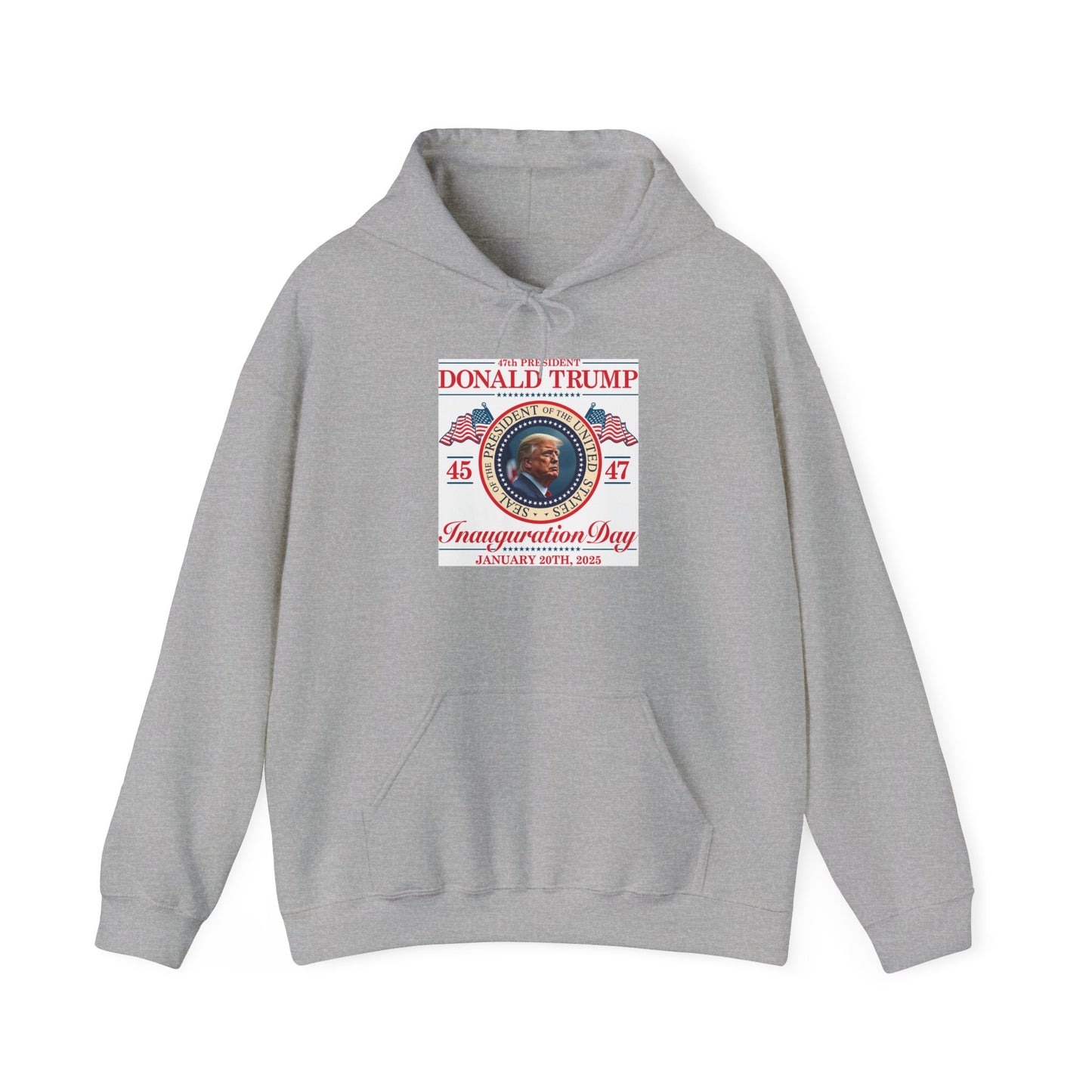 Inauguration Day Hoodie - Donald Trump Commemorative Sweatshirt