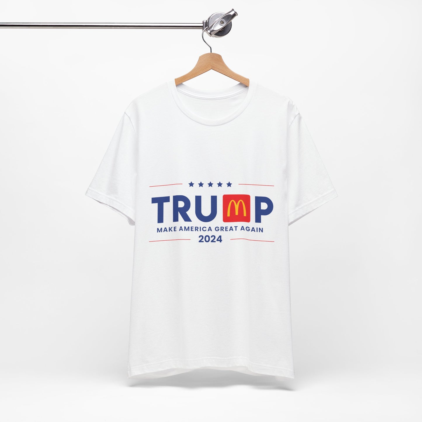 Unisex Jersey Short Sleeve Tee - 'Make America Great Again 2024' Design