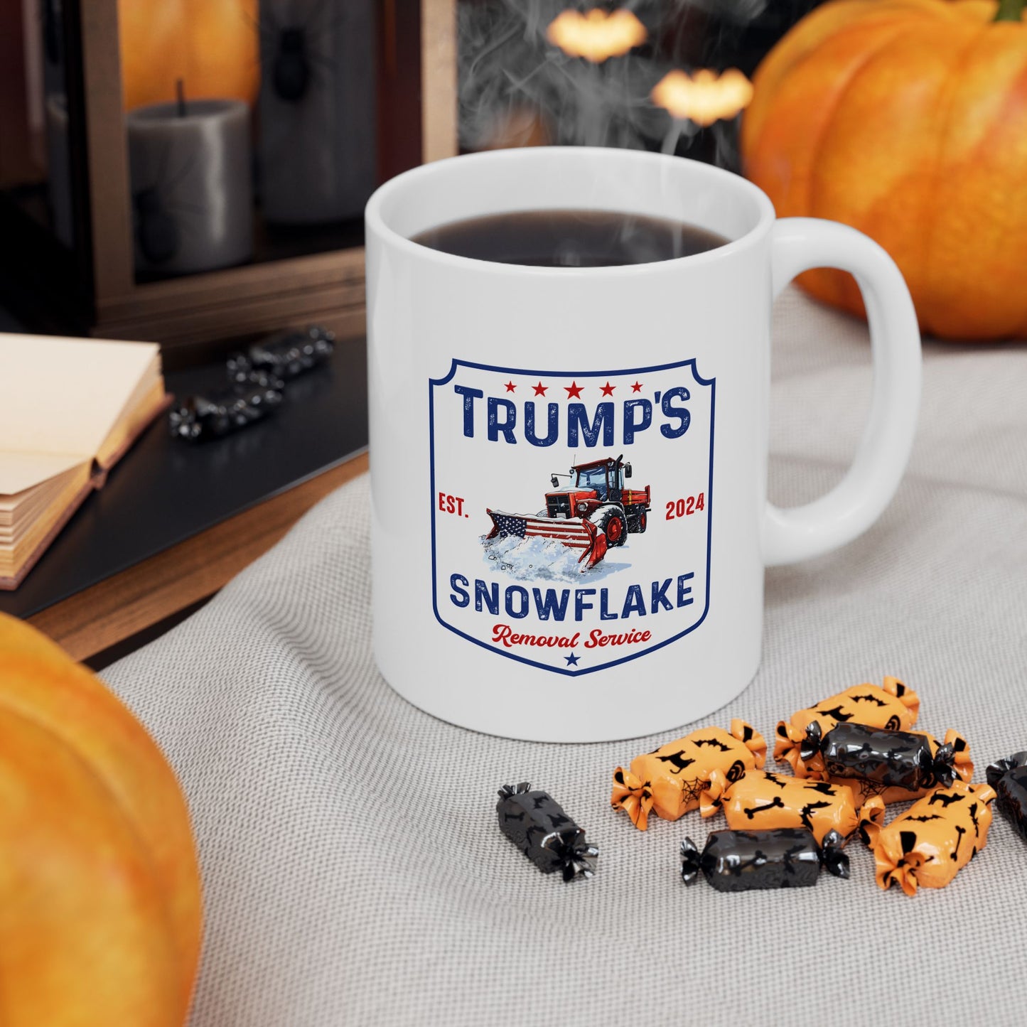 "Trump's Snowflake" Ceramic Mug - Perfect Gift for Coffee Lovers