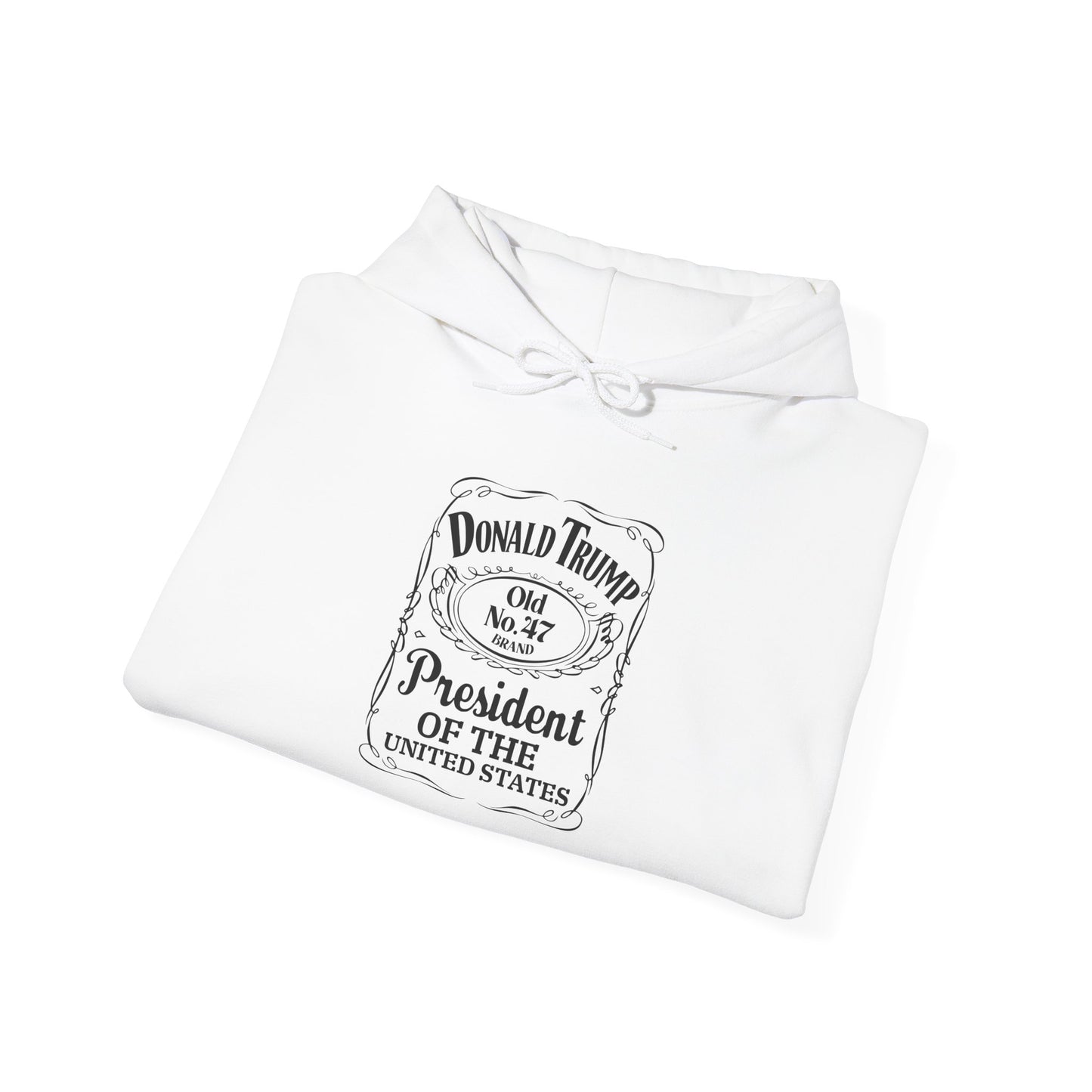 Donald Trump Vintage Hoodie - Unisex Heavy Blend Sweatshirt for Political Enthusiasts