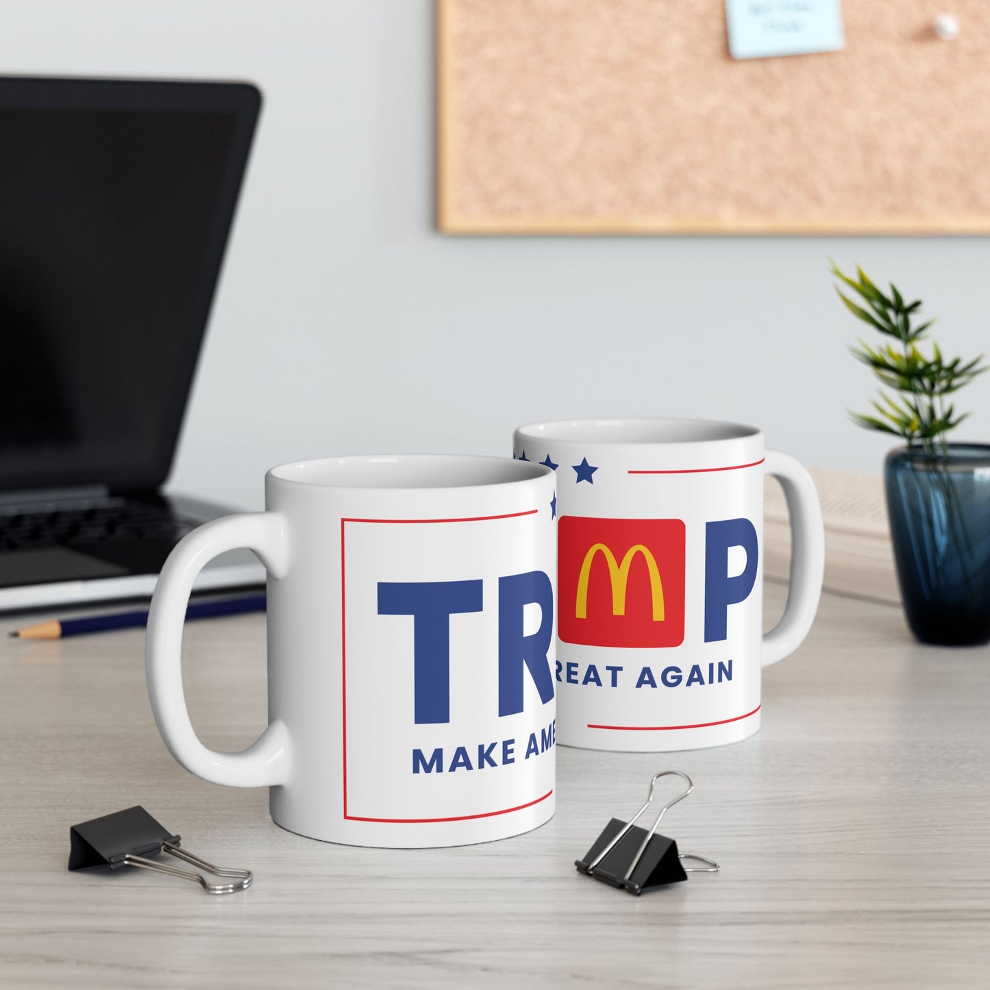 Trump 2024 Ceramic Mug- Perfect for Political Enthusiasts