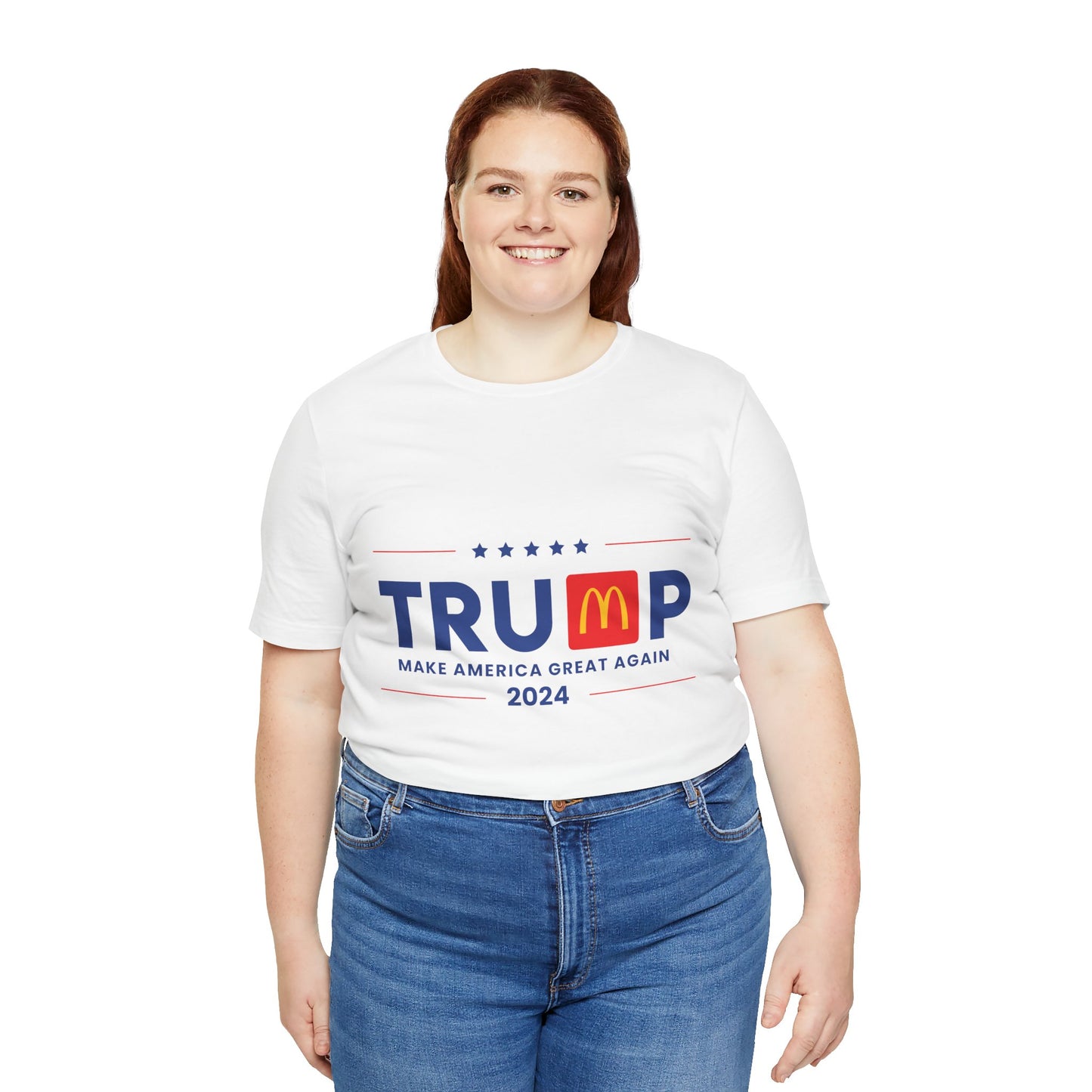 Unisex Jersey Short Sleeve Tee - 'Make America Great Again 2024' Design