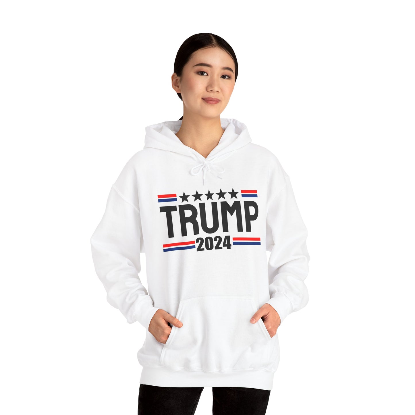 Unisex Trump 2024 Heavy Blend Hoodie - Vote in Style!